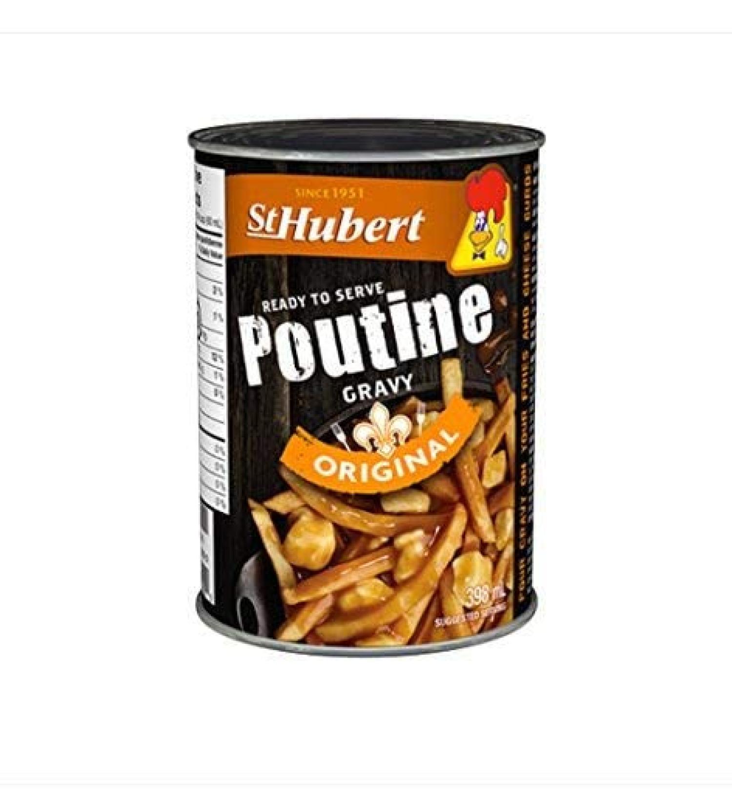 St Hubert Poutine Gravy - 13.5oz Cans (Pack of 3) | Imported from Canada - Buy Online on SooperMarket.com
