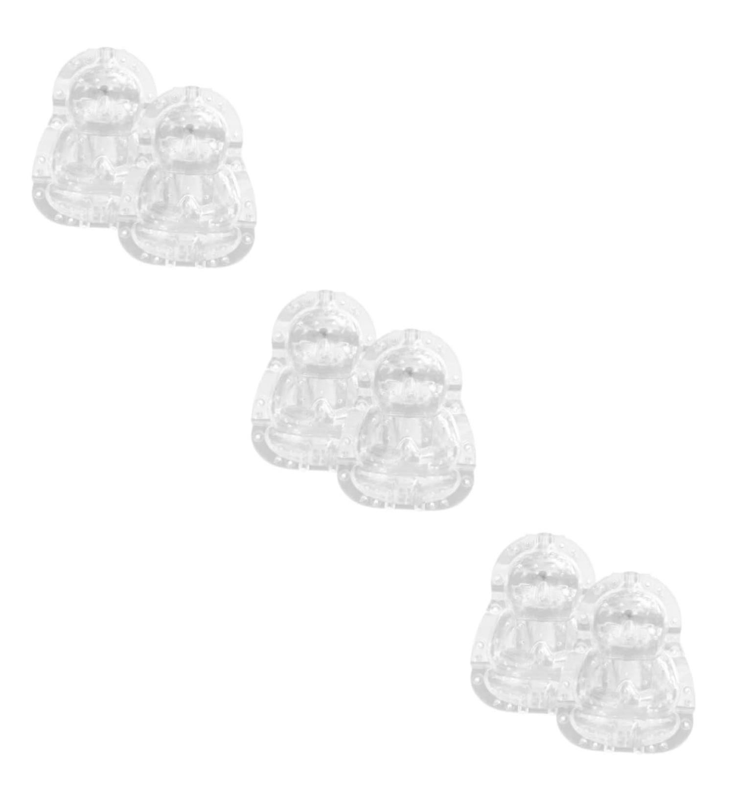 Operitacx 6 Pcs Vegetable Shaping Mold Ginseng Vegetables Clear Mold Small Melon Mold Small Fruit Strawberry Transparentx3pcs 10x7cmx3pcs - Buy Online on SooperMarket.com