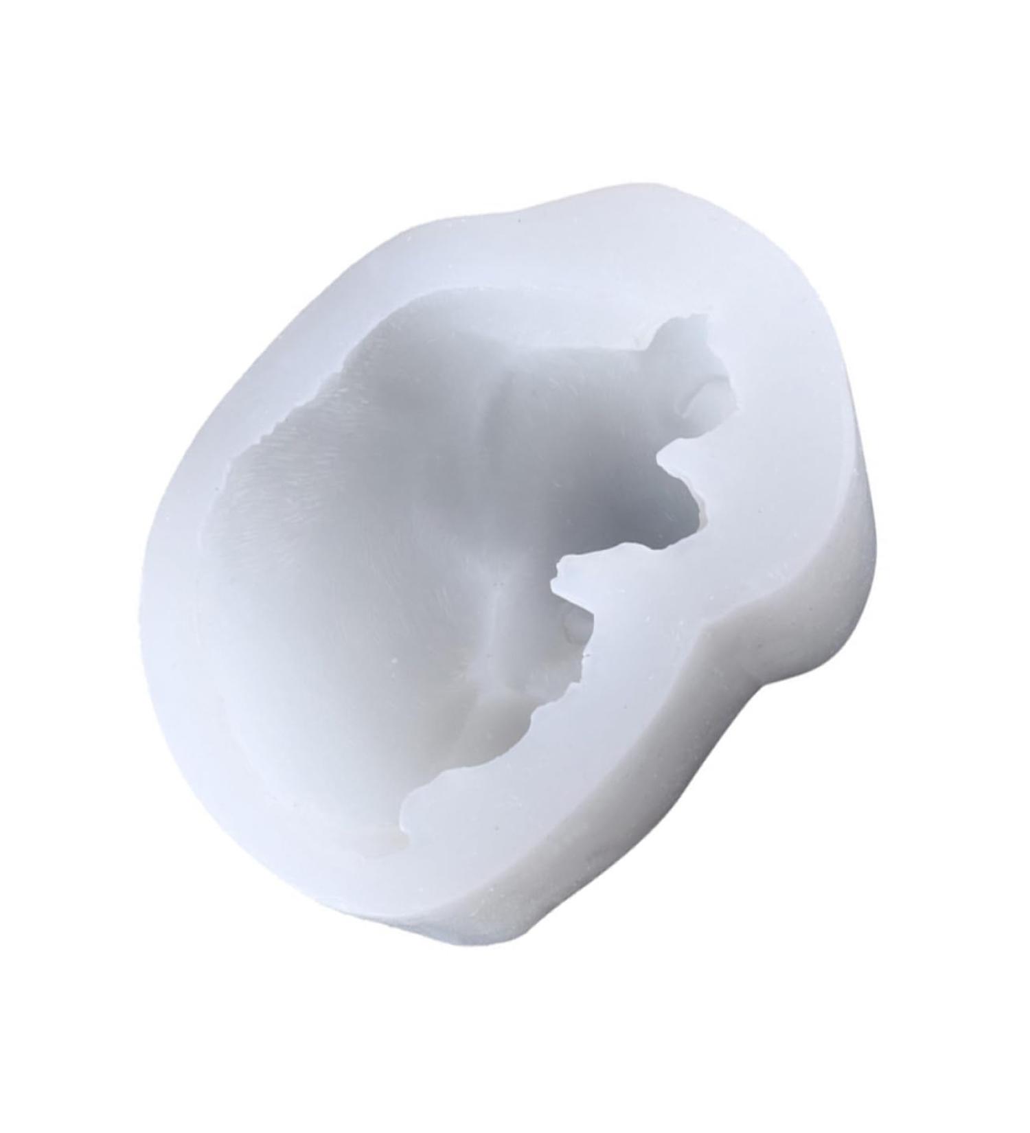 MAGICLULU Silicone Cake Molds Mold 3D Pastry Silica Gel White Candle Silicone Molds 10.8X8.5X5CM - Buy Online on SooperMarket.com