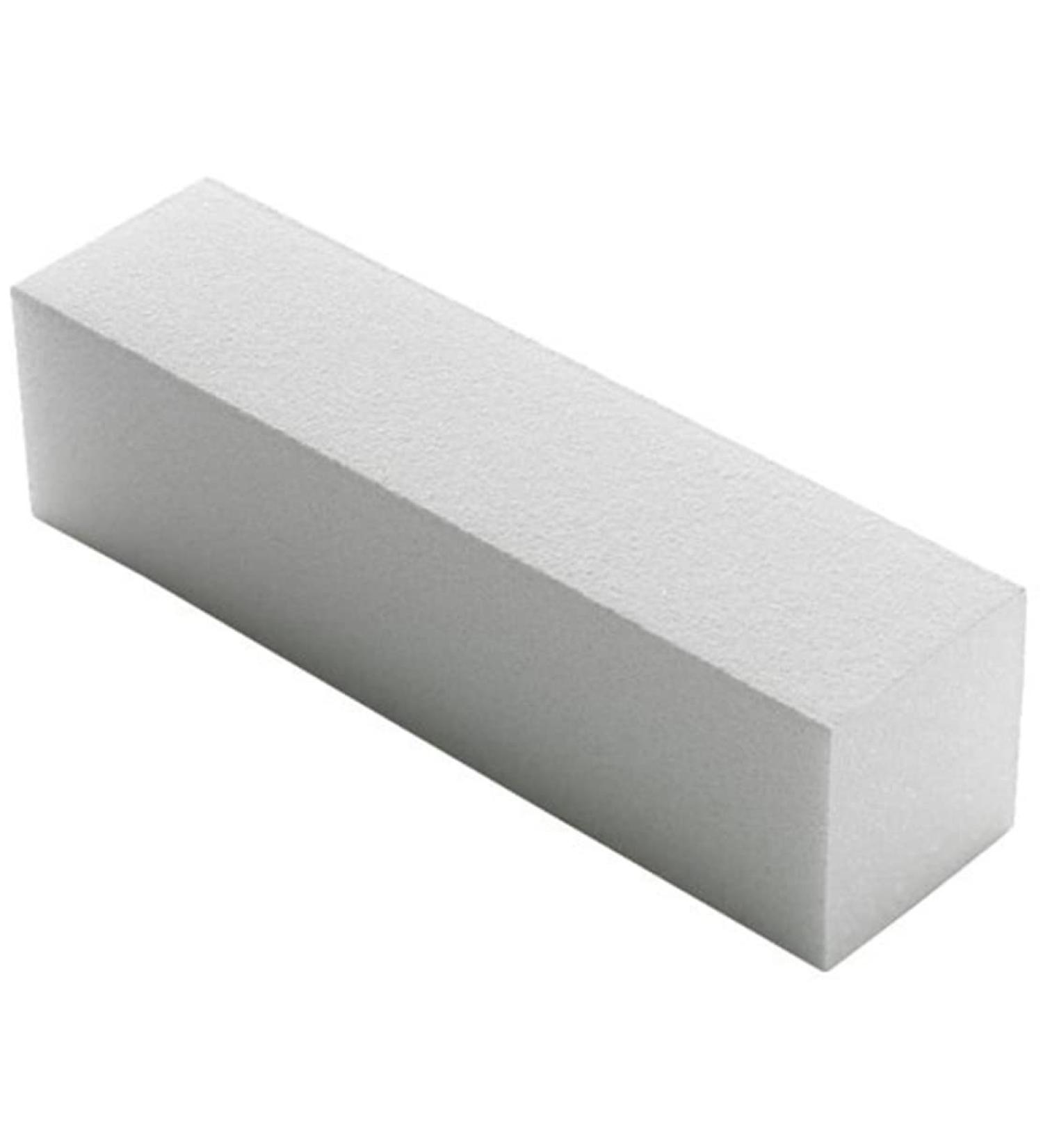 1PC White Nail Buffer Block 4 Way Nail File Buffing Sanding Buffer Nail Art Tips Tool Fingernail Manicure Pedicure Kit For Salon Or Home Use nail files and buffers - Buy Online on SooperMarket.com