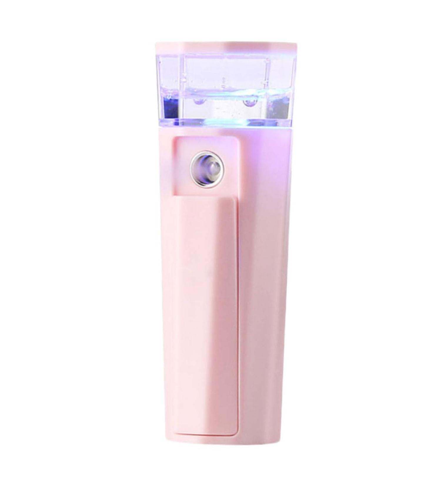 Baluue 2 Pcs Facial Spa Steamer Face Humidifier for Facials Face Spa Atomizer Facial Mister Spray Pink - Buy Online on SooperMarket.com