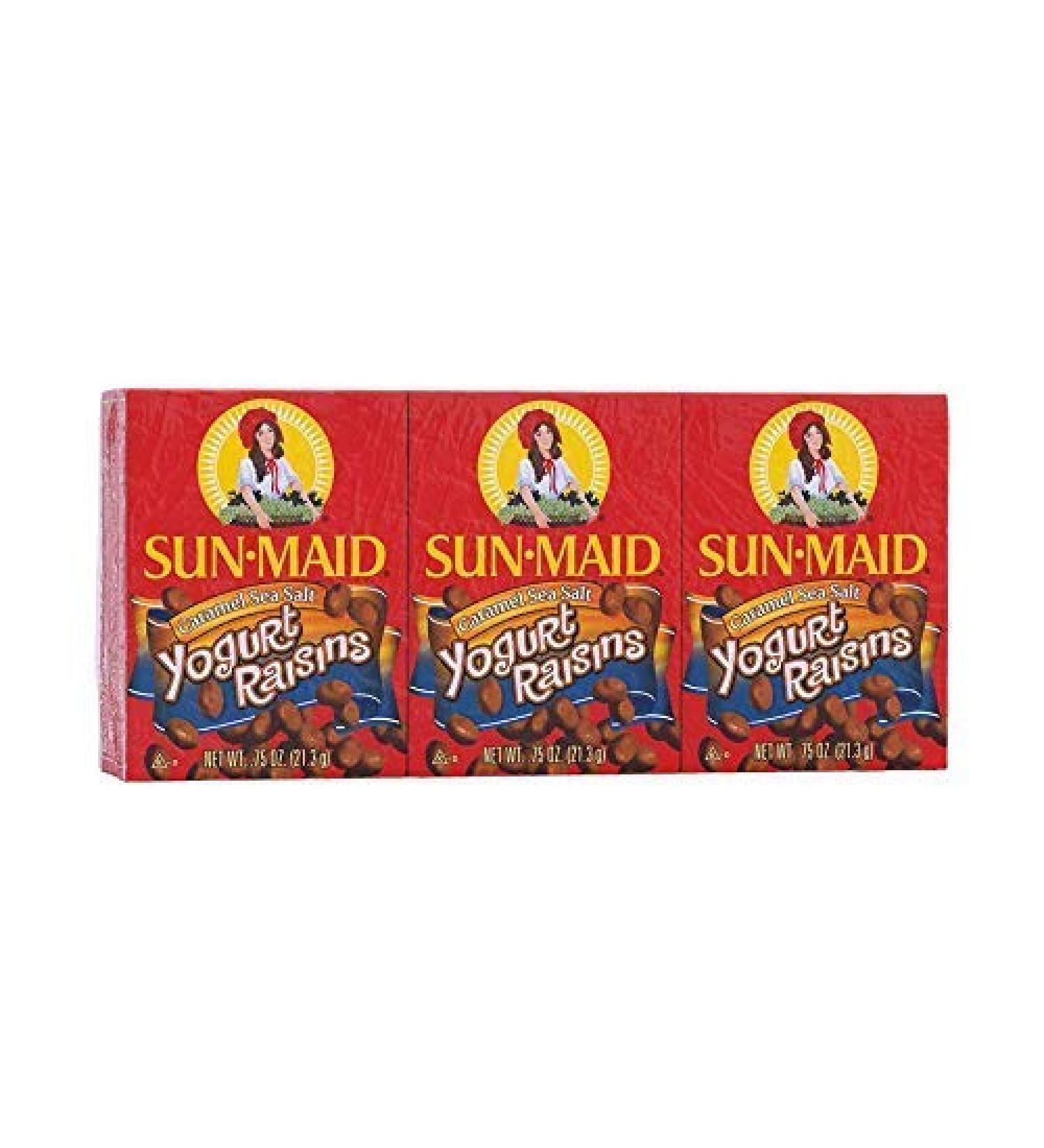 Sun-Maid Sea Salt Caramel Raisins | 0.75 Oz - Gourmet Snack Delight - Buy Online on SooperMarket.com