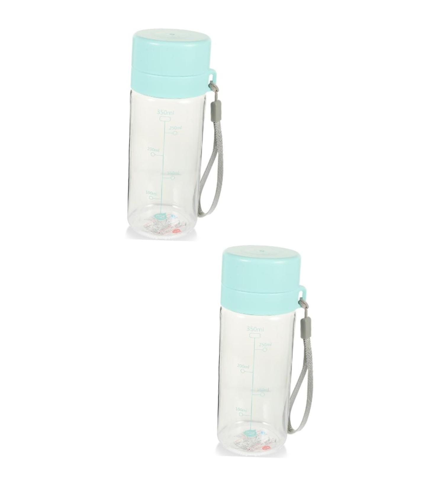 Kisangel 2pcs Outdoor Portable Cup Workout Water Bottle Bpa Bottle Bote Water Holder Child Large Jug - Buy Online on SooperMarket.com