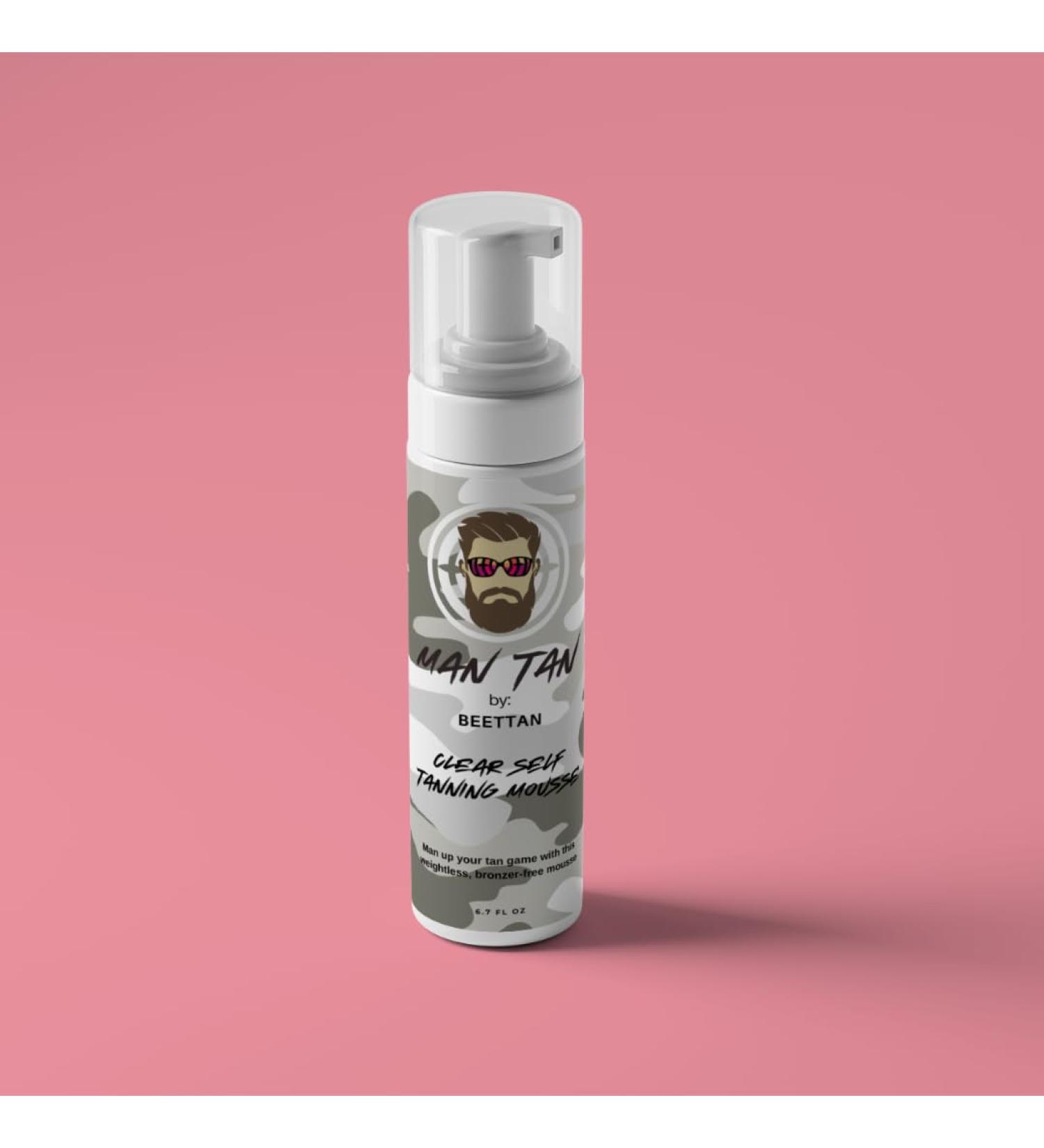 MAN TAN CLEAR SELF TANNING MOUSSE