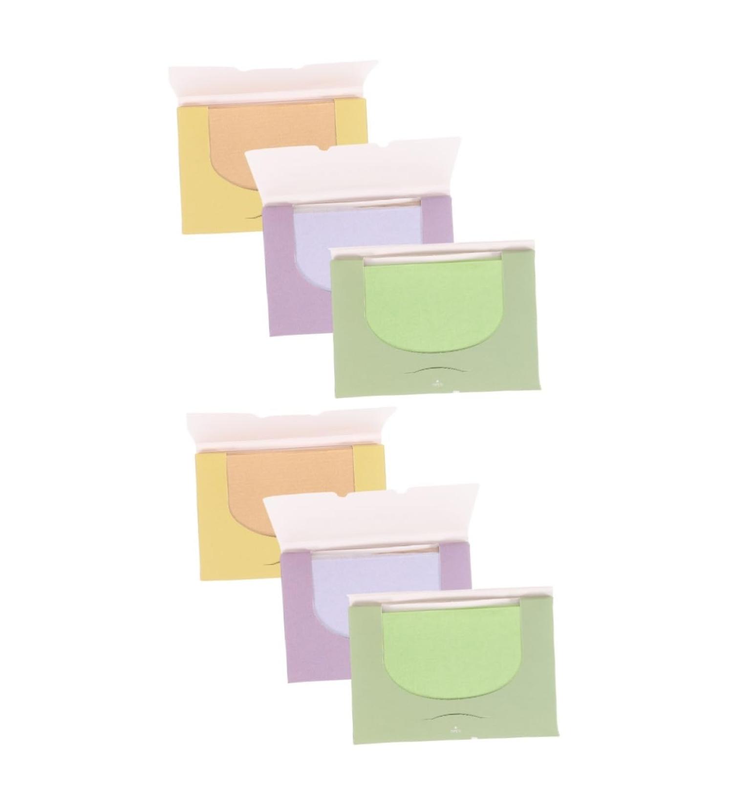 FOMIYES 2 Sets Oil-Absorbing Papers Skin Care Paper Facial Oil Absorbing Paper Oil Control Facial Tissue Practical Oil Absorbing Paper Facial Tool Clean Men and Women Blotting Paper - Buy Online on SooperMarket.com