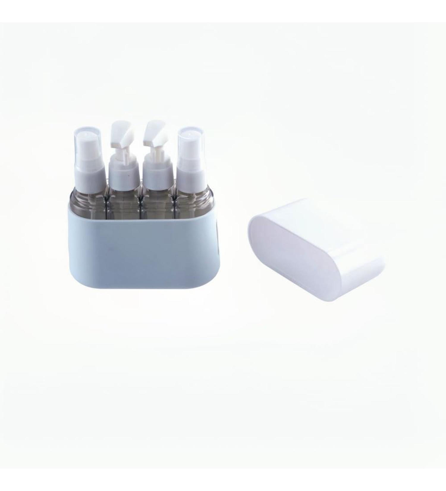 Vctitil Travel Bottle Set 4-In-1 Travel Bottle Set Combination Shampoo Shower Gel Hand Wash Lotion Split Empty Bottle Travel Kit Accessories(blue) - Buy Online on SooperMarket.com