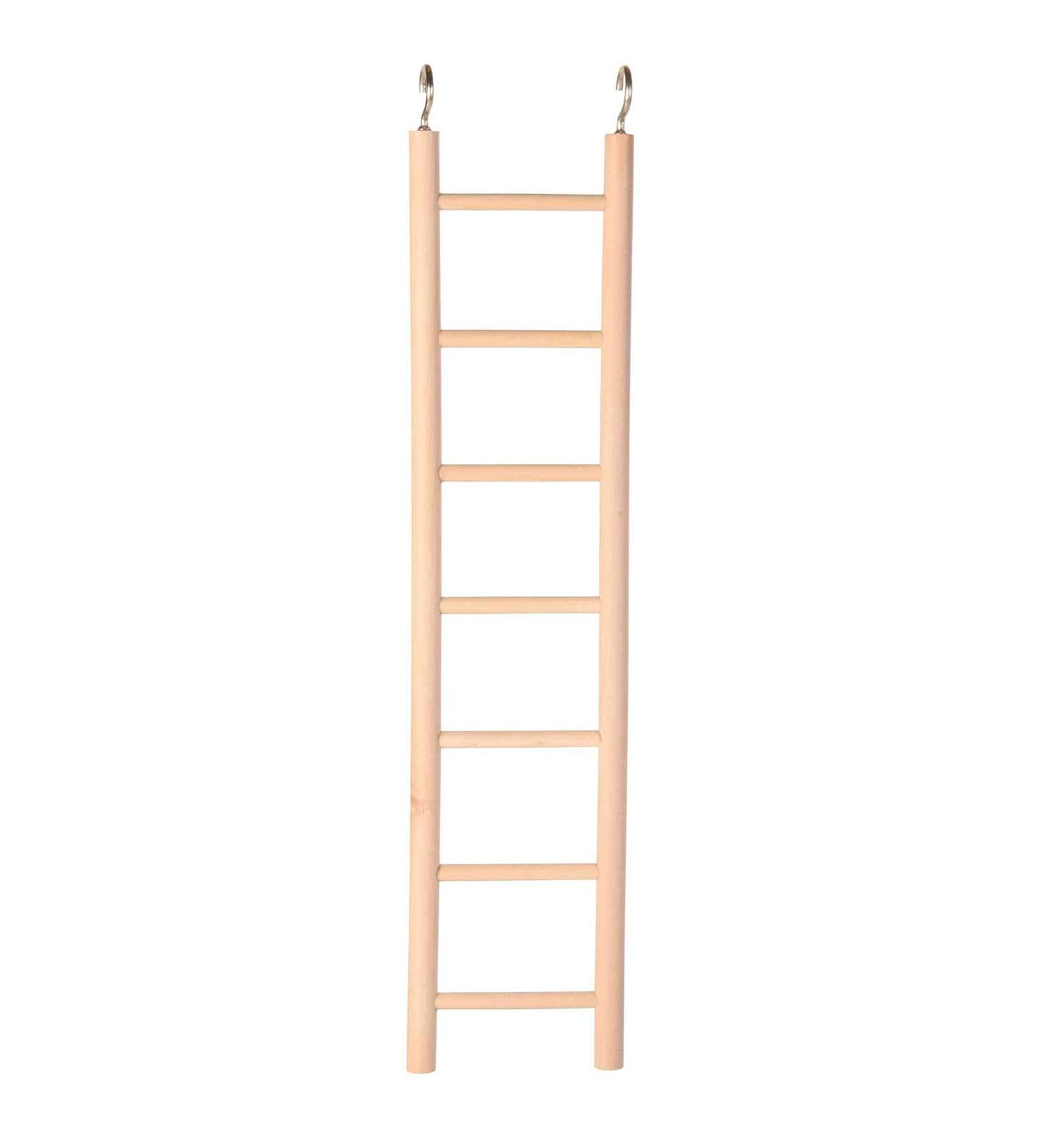 Trixie Wooden Ladder with Seven Rugs Beige 32 cm