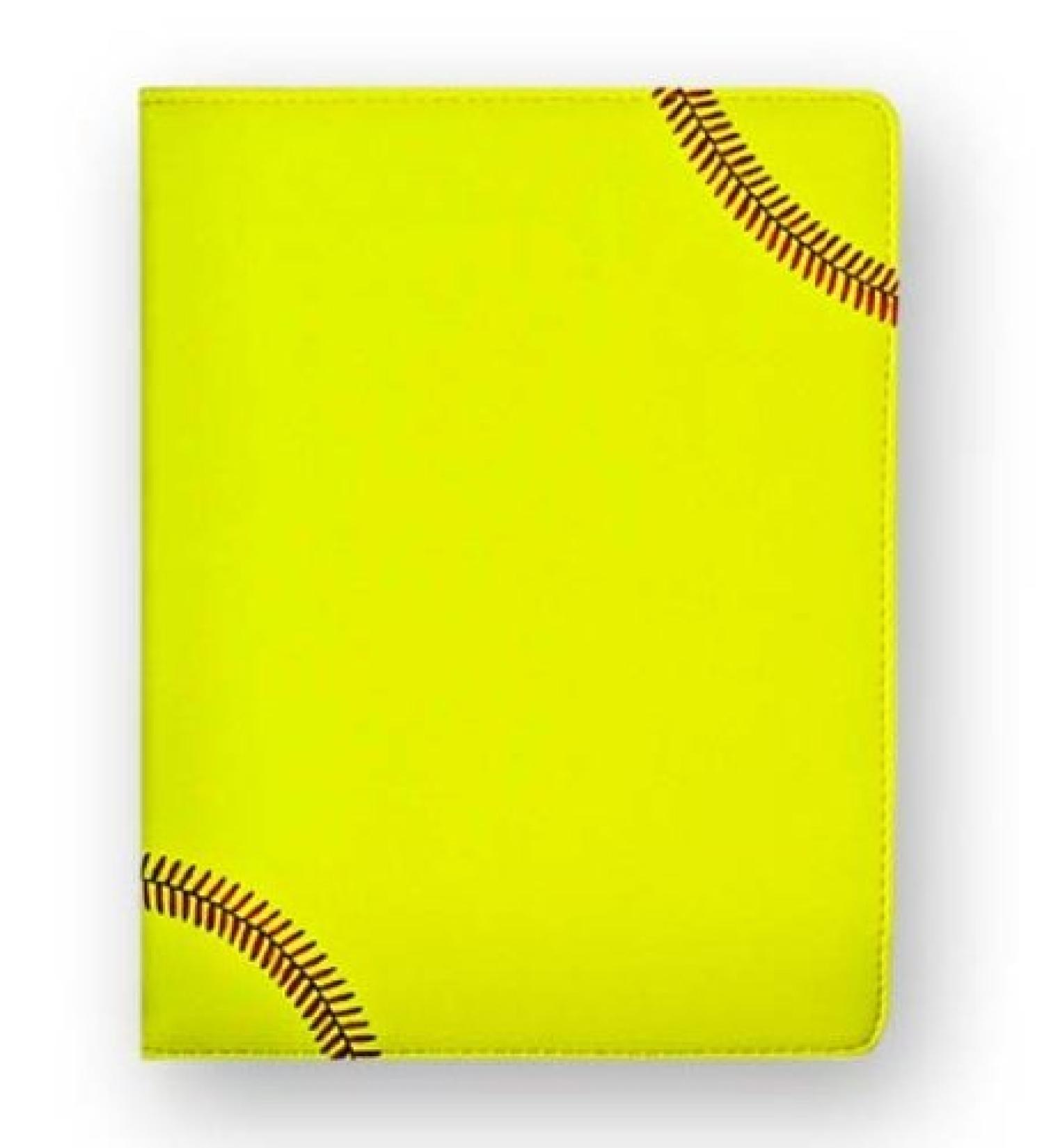 Zumer Sport Softball Leather Notepad Portfolio with Pen and Business Card Holder - Buy Online on SooperMarket.com