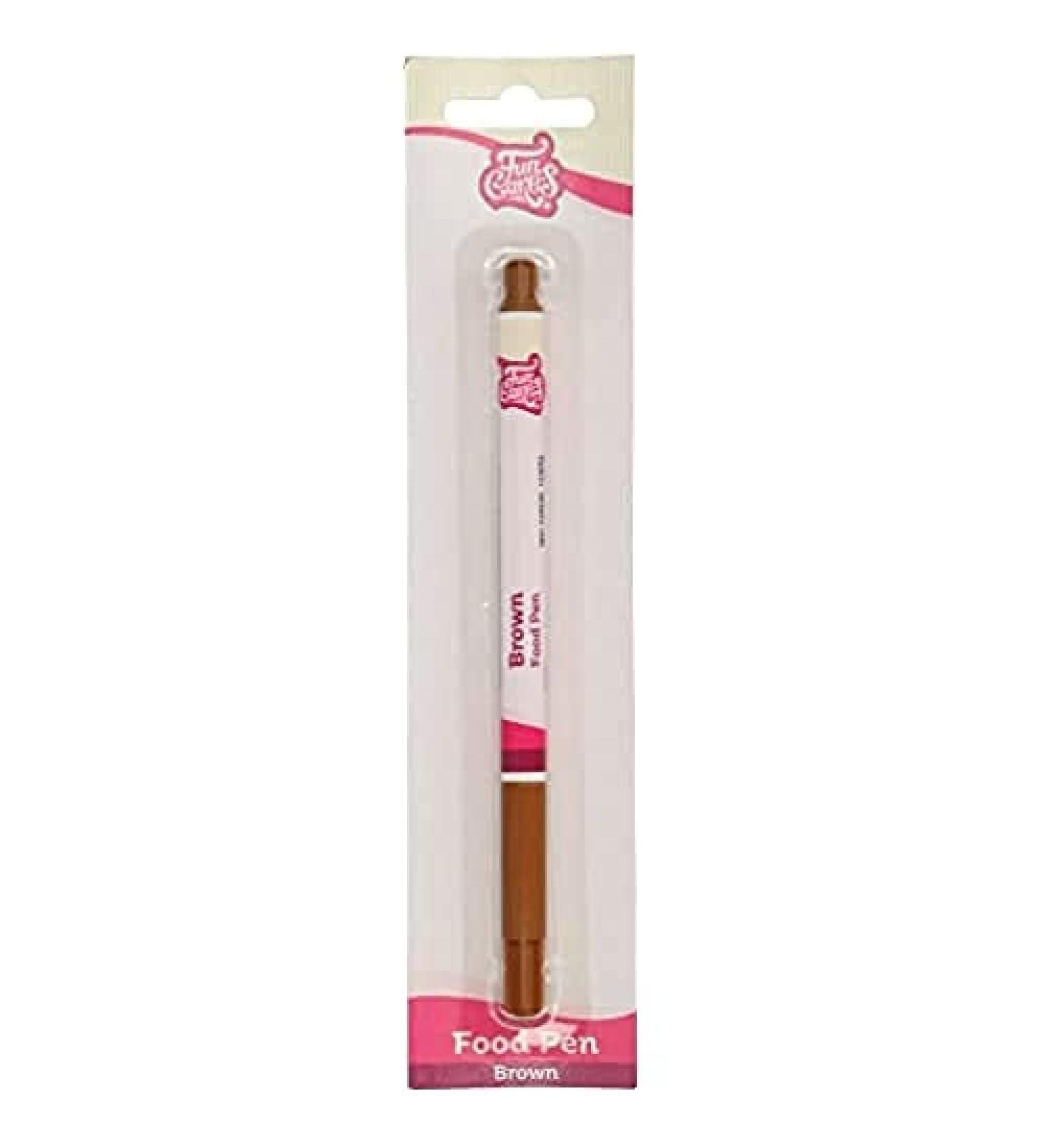 FunCakes Food Pen Brown: Writer with 100% Edible Ink Flexible Tip for both thick and thin lines.Great for personalizing your treats with Messages Quick drying time Halal certified - Buy Online on SooperMarket.com