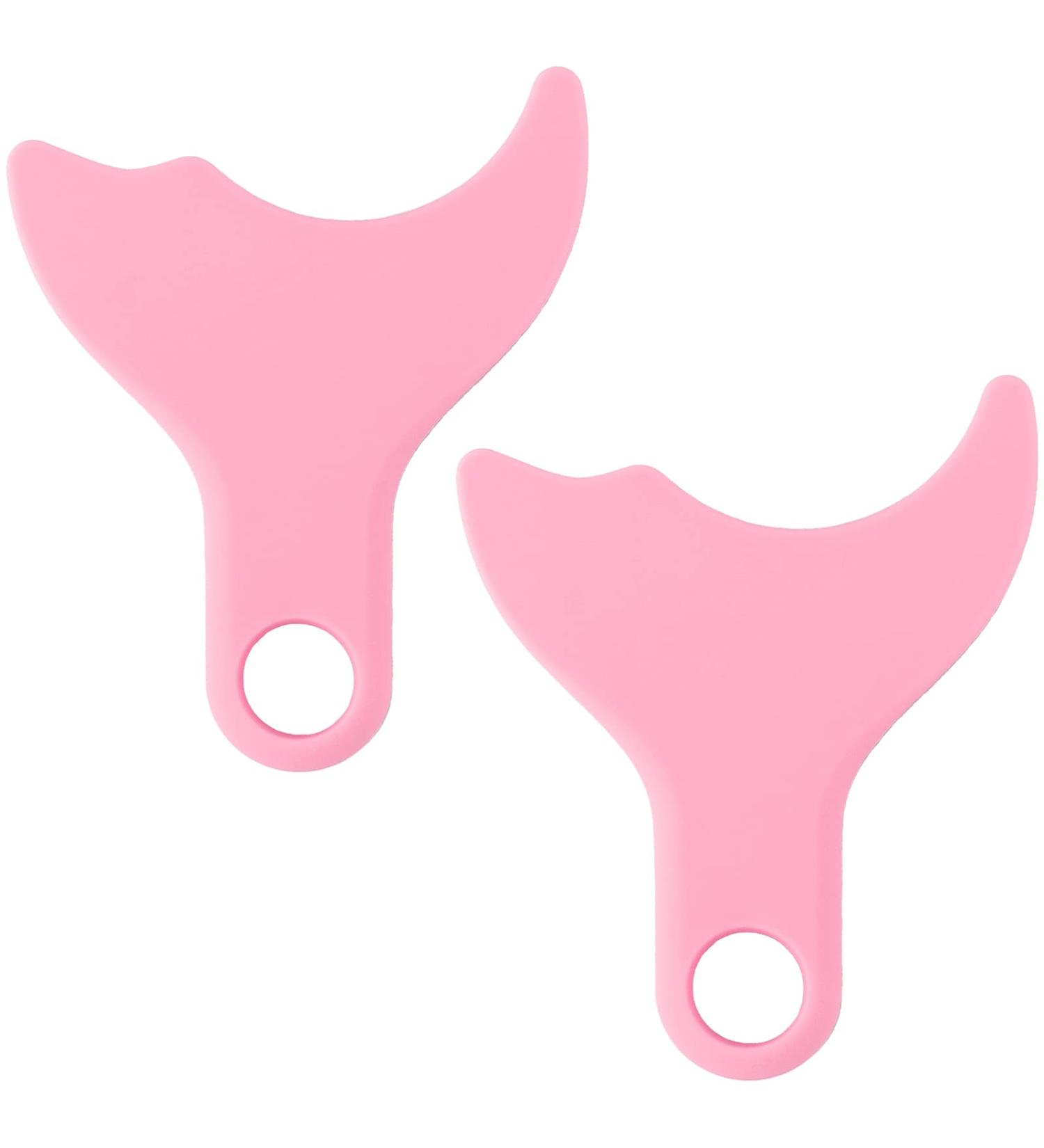 G2PLUS Mascara Shield Guard and Eyeliner Auxiliary Tool for Precise Eye Makeup Application - Reusable Pink Silicone Eyeshadow Guard Pads - Buy Online on SooperMarket.com