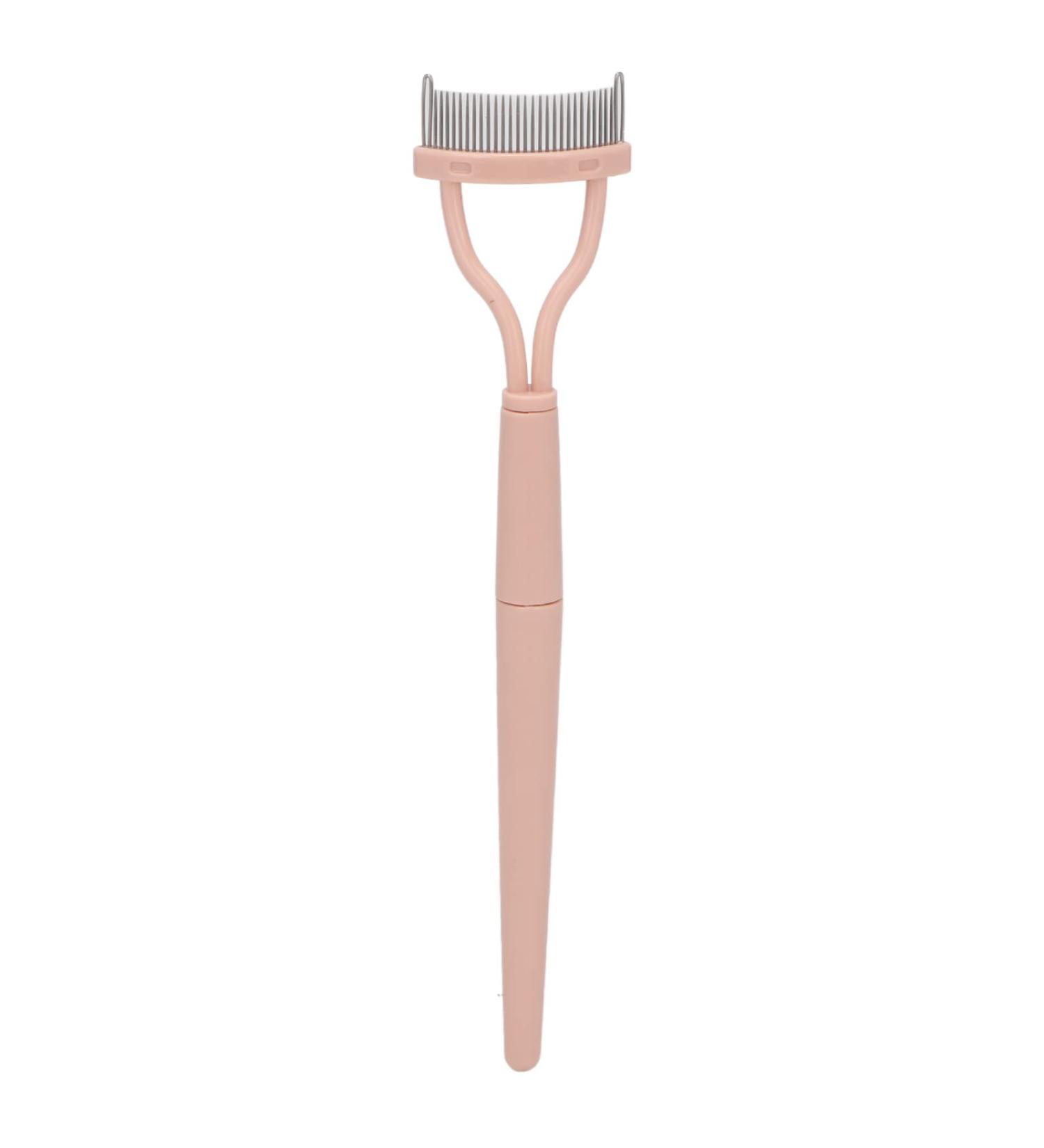 Stainless Steel Eyelash Comb & Separator | Portable Mascara Applicator - Perfect Eyelash Definer & Arc Design - Buy Online on SooperMarket.com
