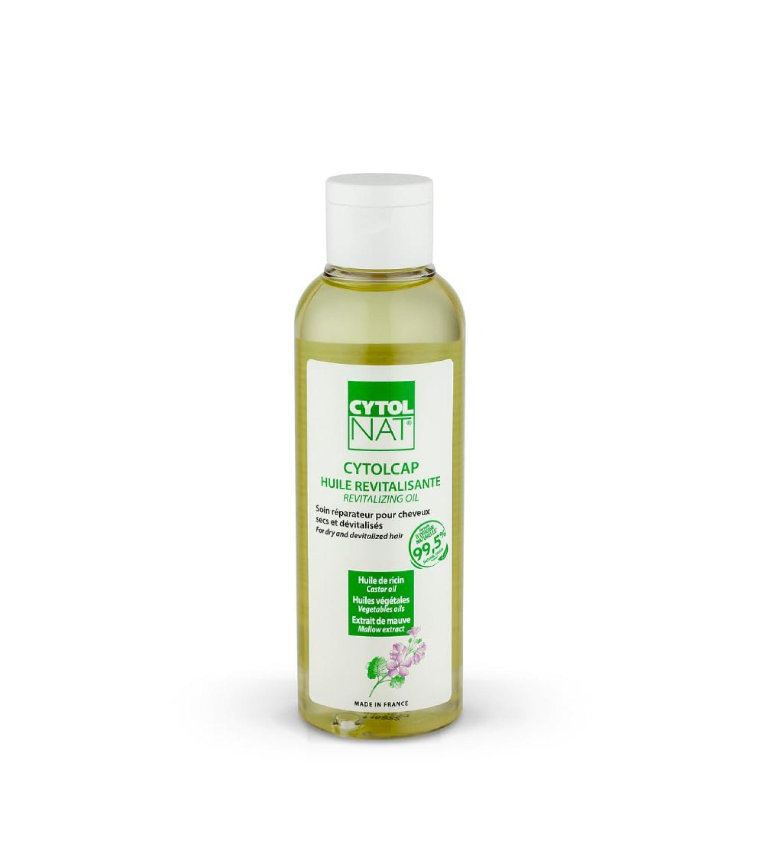 Cytolcap Revitalizing Oil - Care for Dry and Devitalized Hair - Repairs and Promotes Hair Regrowth Treats Dry Hair Problems - Before Shampoo - 150 ml -Cytolnat - Buy Online on SooperMarket.com