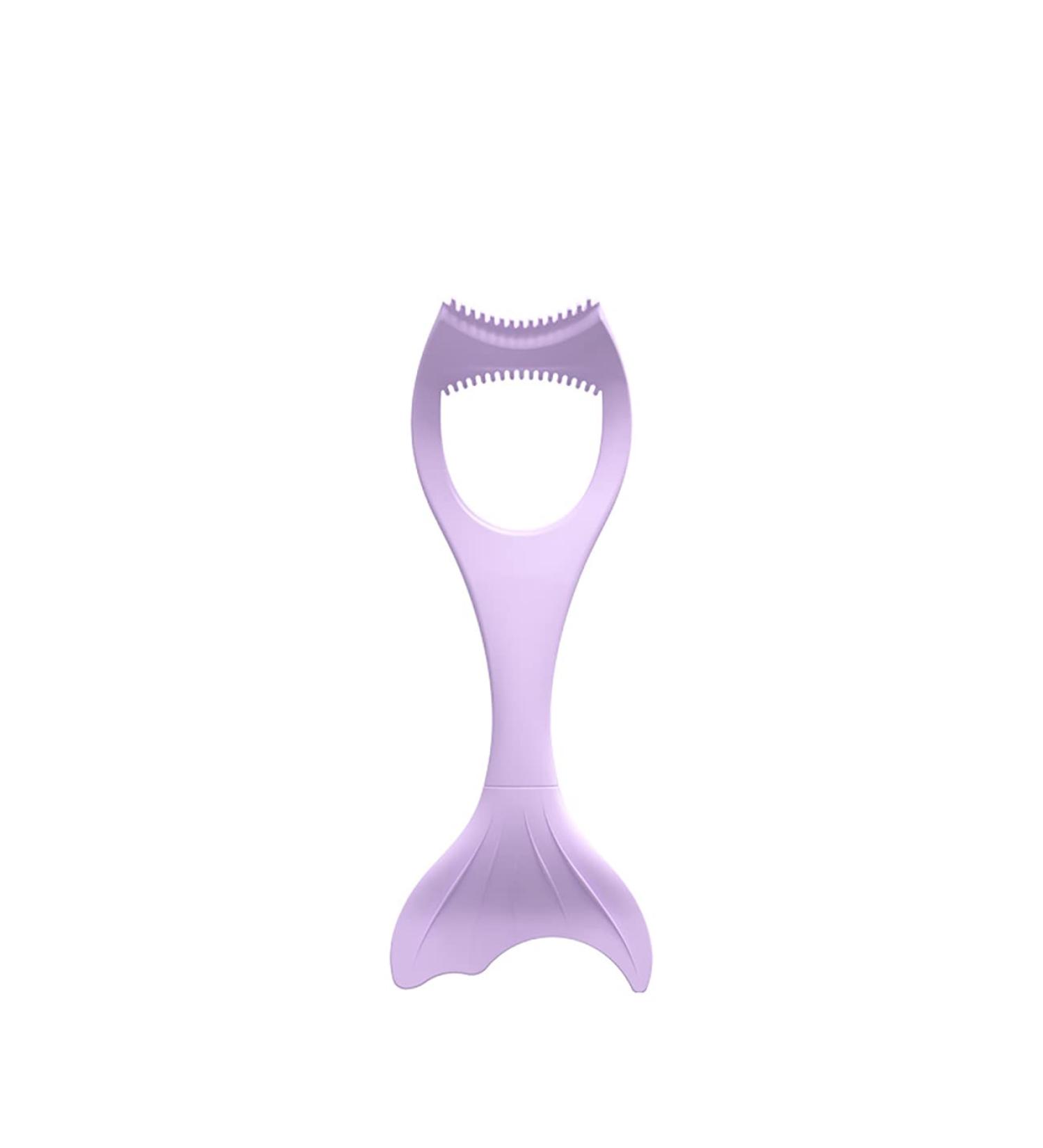 SILICONE Winged Eyeliner Stencil Mermaid Mascara Guard | Reusable Purple Eyelash Tool - Buy Online on SooperMarket.com