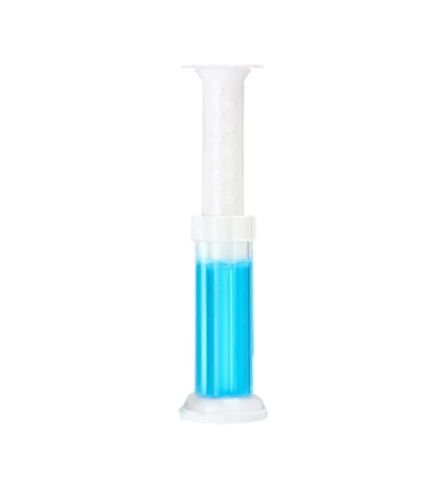 Flower Stamp Toilet Gels - Stops Limescale and Stains with Air Freshening Scent Deodorizing Clean - Cleaning Gel Effective Fragrant Eco-Friendly Reliable Toilet Cleaner for Bathroom Blue - Buy Online on SooperMarket.com