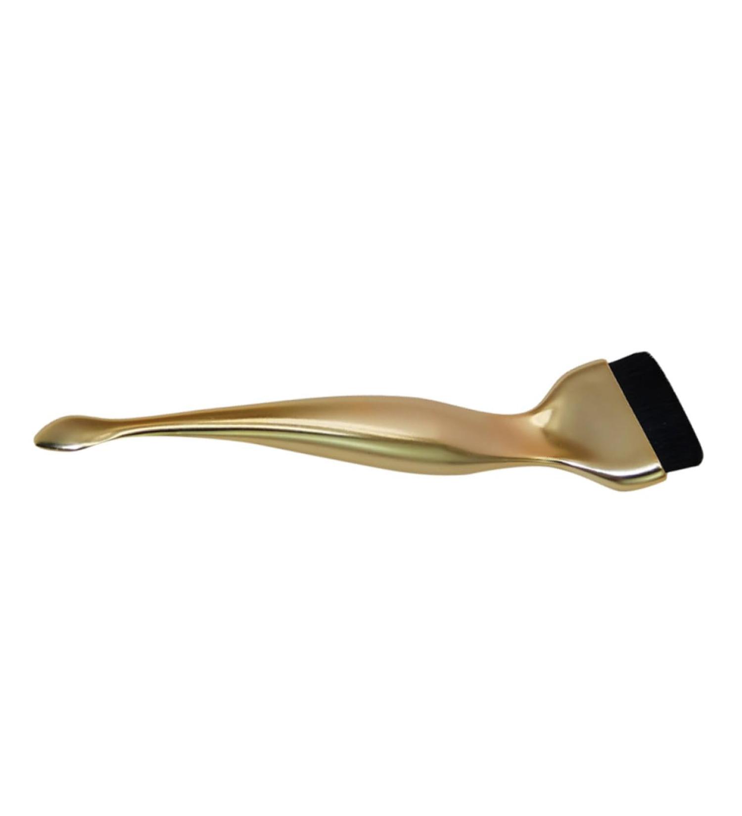PLAFOPE Foundation Brush Makeup Brush Make up Brush for Liquid Foundations Brush for Makeup Foundation Brush for Foundation Women Foundation Liquid Brush Artificial Fiber 16.20X3.50X1.20CM Golden - Buy Online on SooperMarket.com