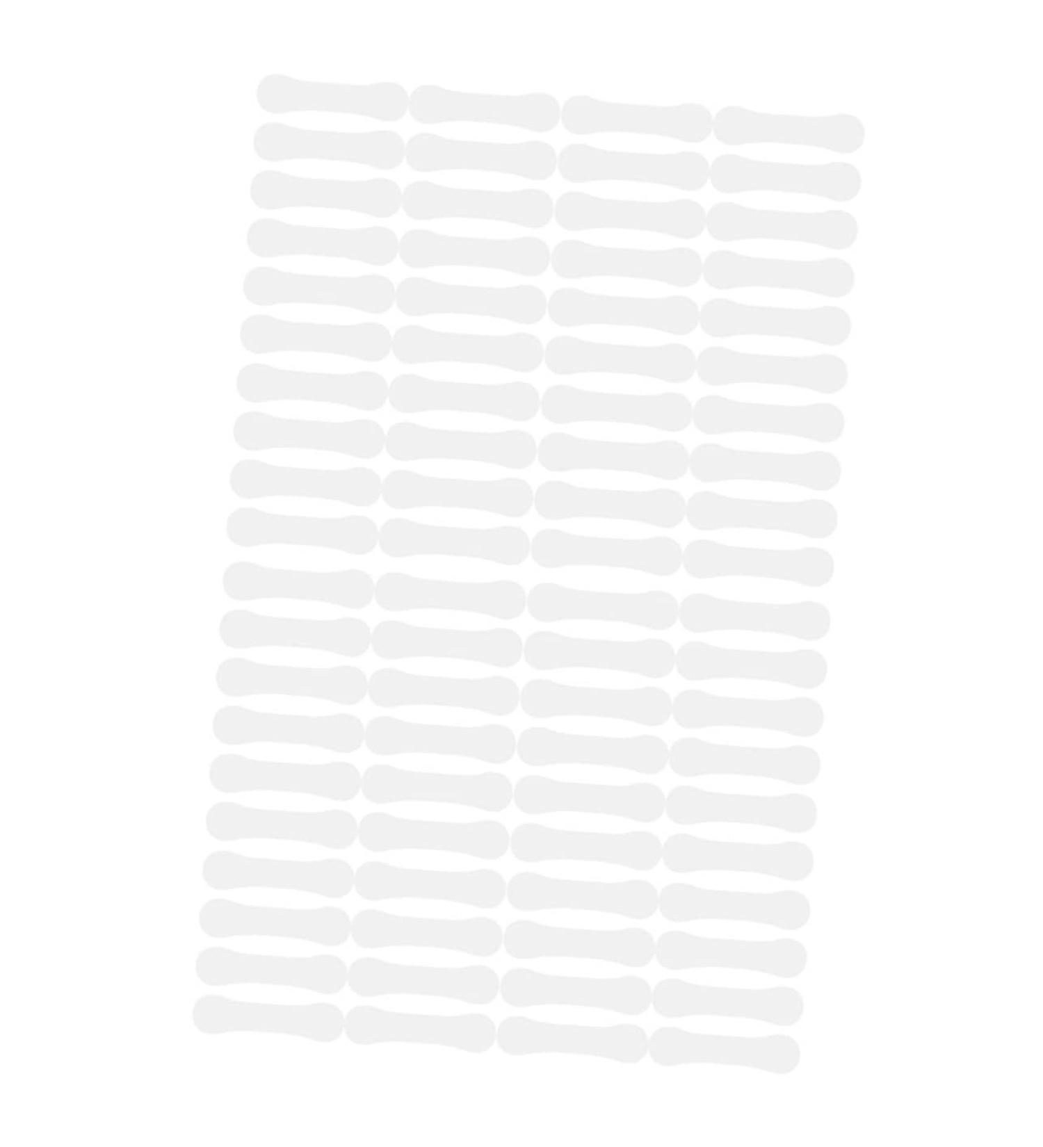Baluue 80pcs V-type Lift Face Pasters Brow Lift Tape Temporary Bands Face Tape Synthetic Rubber 4.00X0.90X0.10CM Transparent - Buy Online on SooperMarket.com