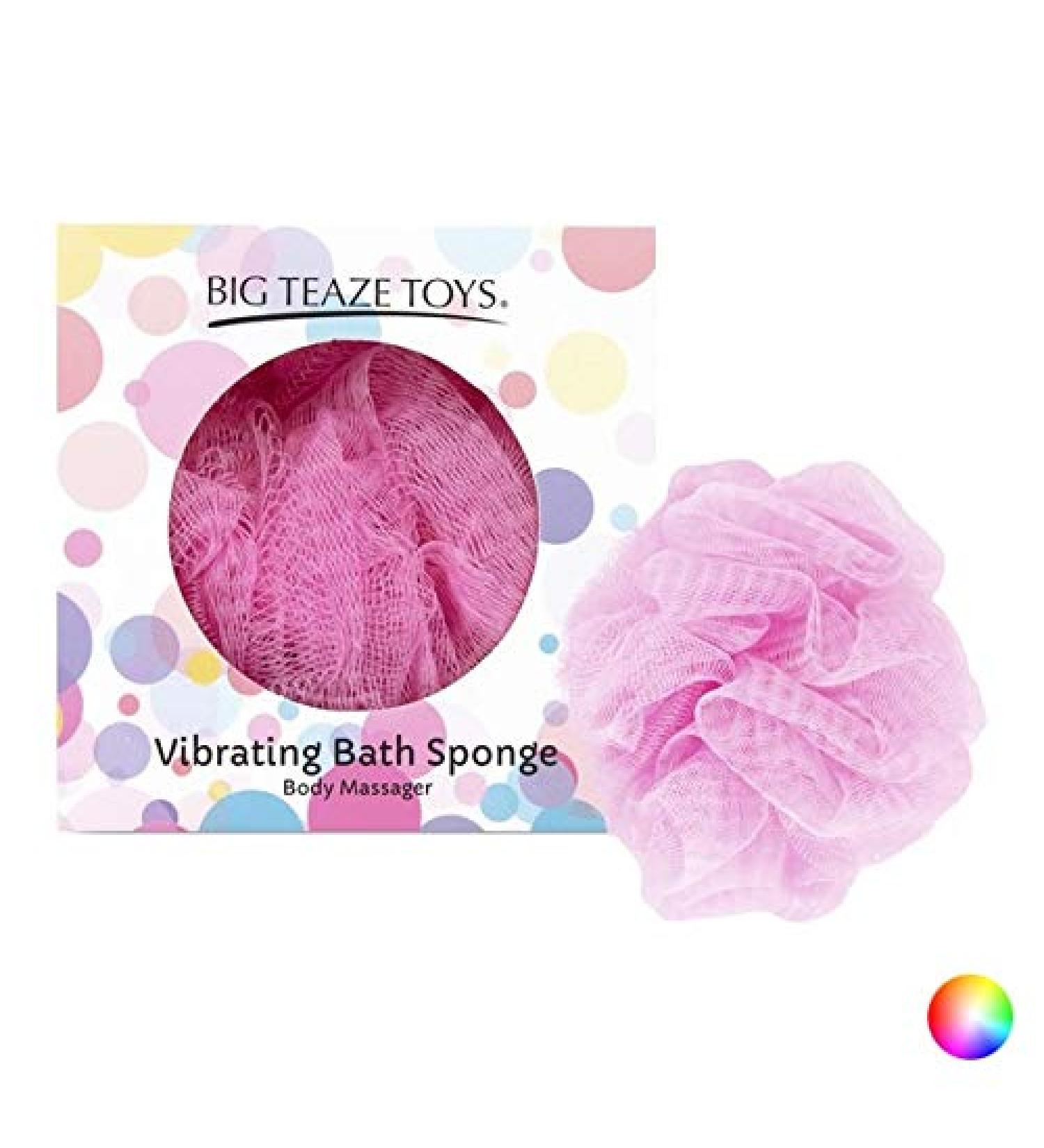Big Teaze Toys Yellow Vibrating Bath Sponge - Fun & Unique Bath Time Experience | Shop Now! - Buy Online on SooperMarket.com
