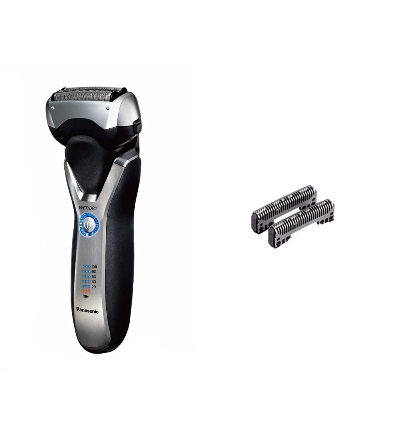 Buy Panasonic ES-RT67 Wet/Dry Razor - 3 Shear Elements Long-Haired Cutters 5-Stage Battery Indicator & Replacement for ES-8163/62/61/68 | International Shipping Available - Buy Online on SooperMarket.com