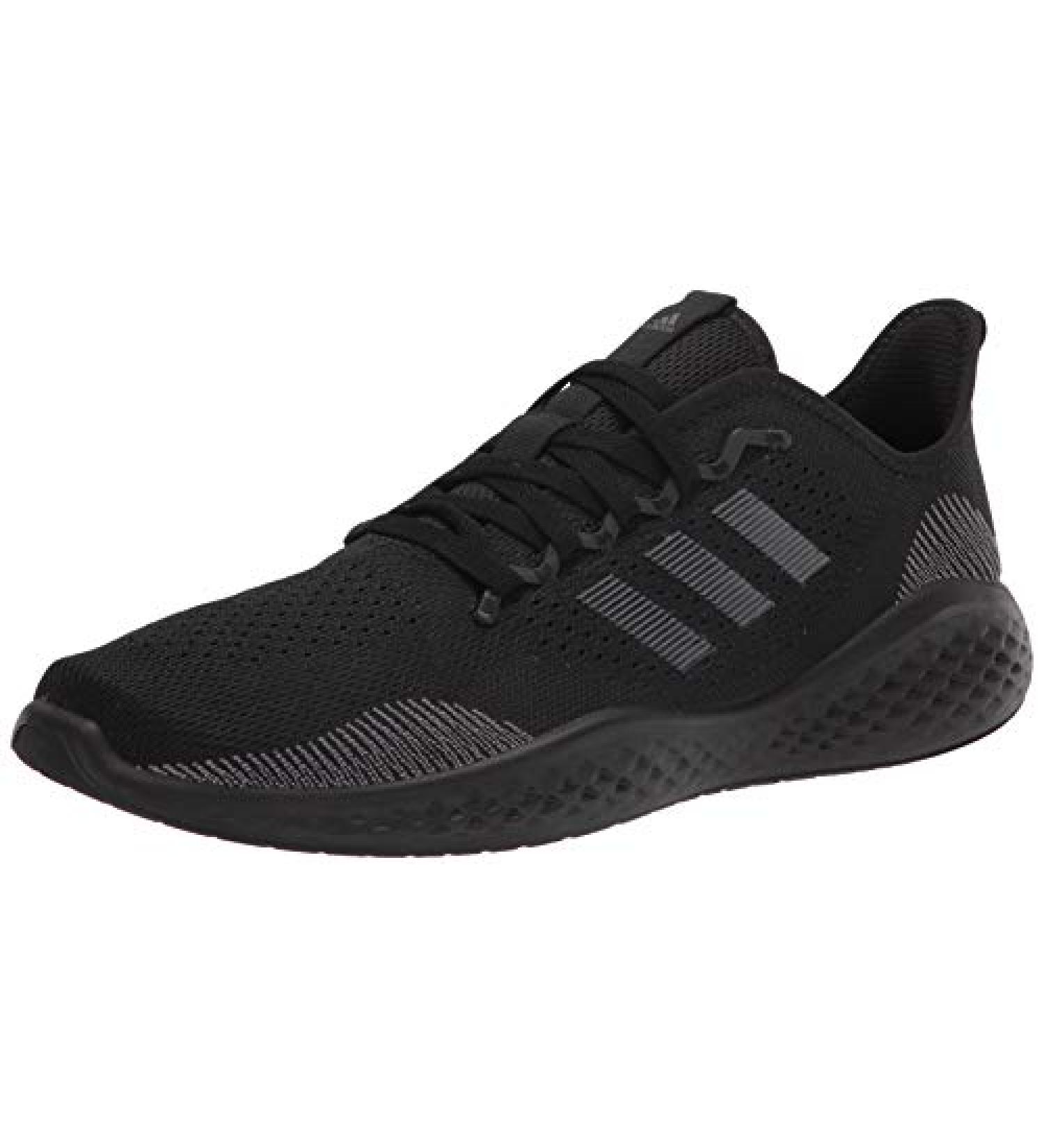 adidas Men's Fluidflow 2.0 Running Shoe 9.5 Black/Grey - Lightweight and Comfortable - Buy Online on SooperMarket.com