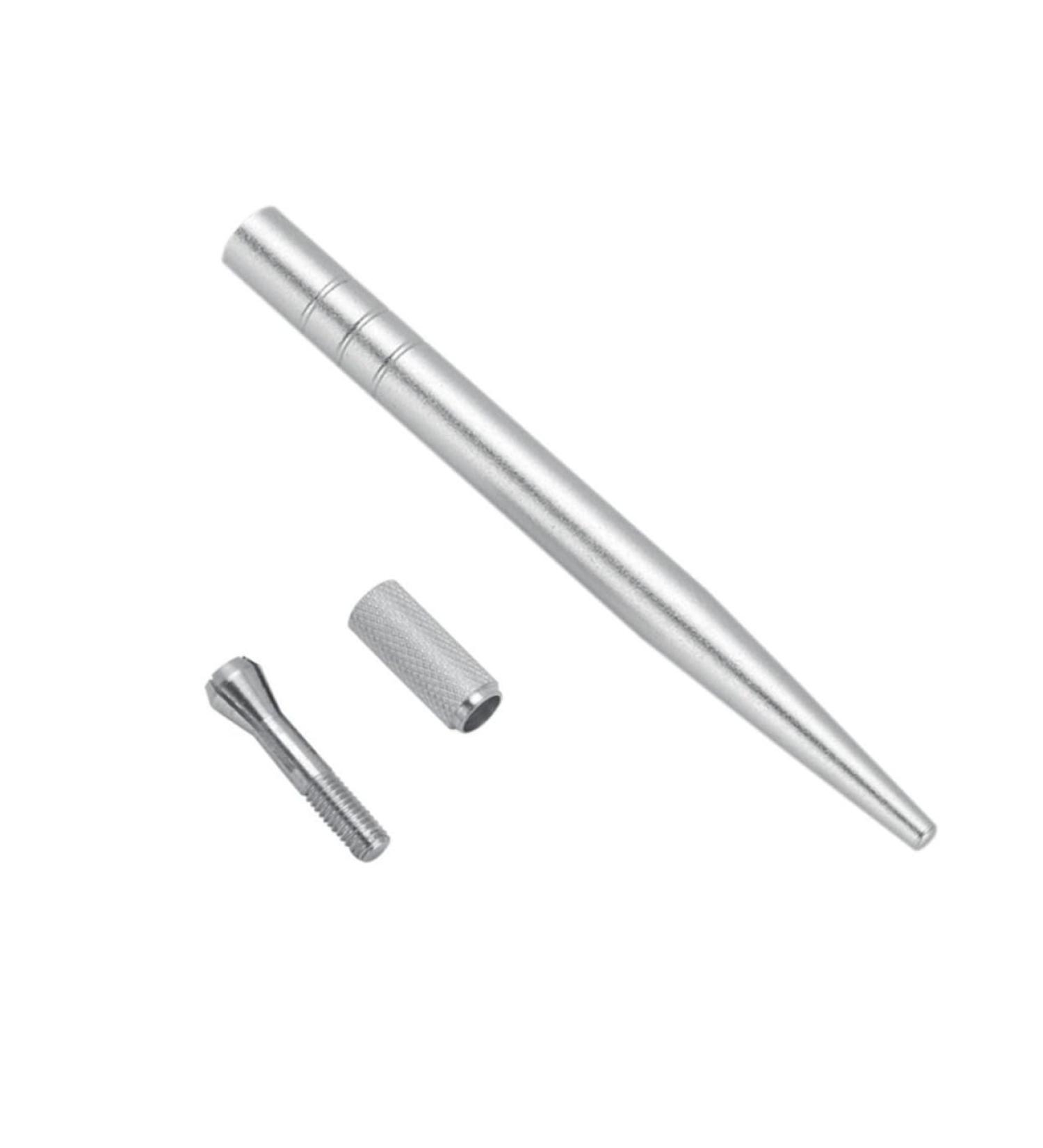 Angoily 1pc Pointed Pen Embroidery Manual Multifunction Slender Thin Eyebrow Silver Single-end - Buy Online on SooperMarket.com