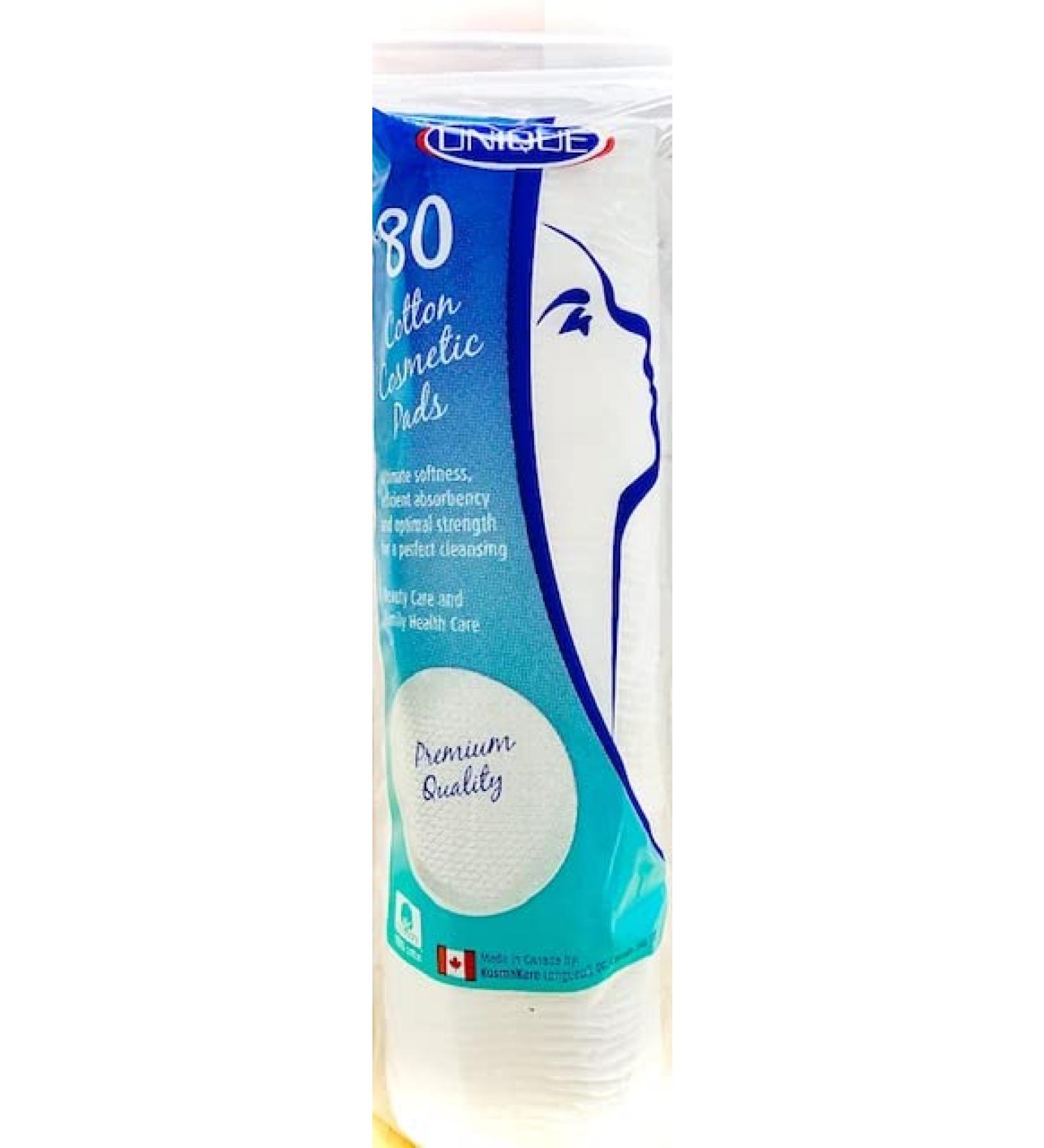 Cosmetics Cotton Pads 480 Units. Basic Cotton Rounds Nail Polish and Makeup Remover Pads.100% Pure Natural Cotton 6 Bag of 80 Unites - Buy Online on SooperMarket.com
