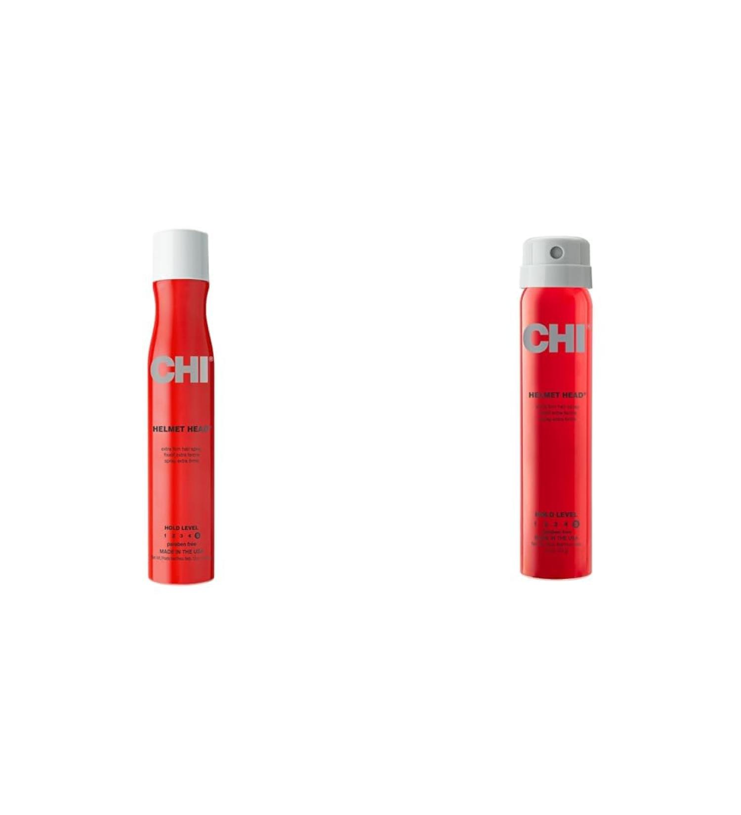 CHI Extra Firm Hairspray 10 oz & Infra Firm Spray 2.6 oz Bundle 10 Ounce (Pack of 1) Hairspray + Spray 2.6 oz - Buy Online on SooperMarket.com