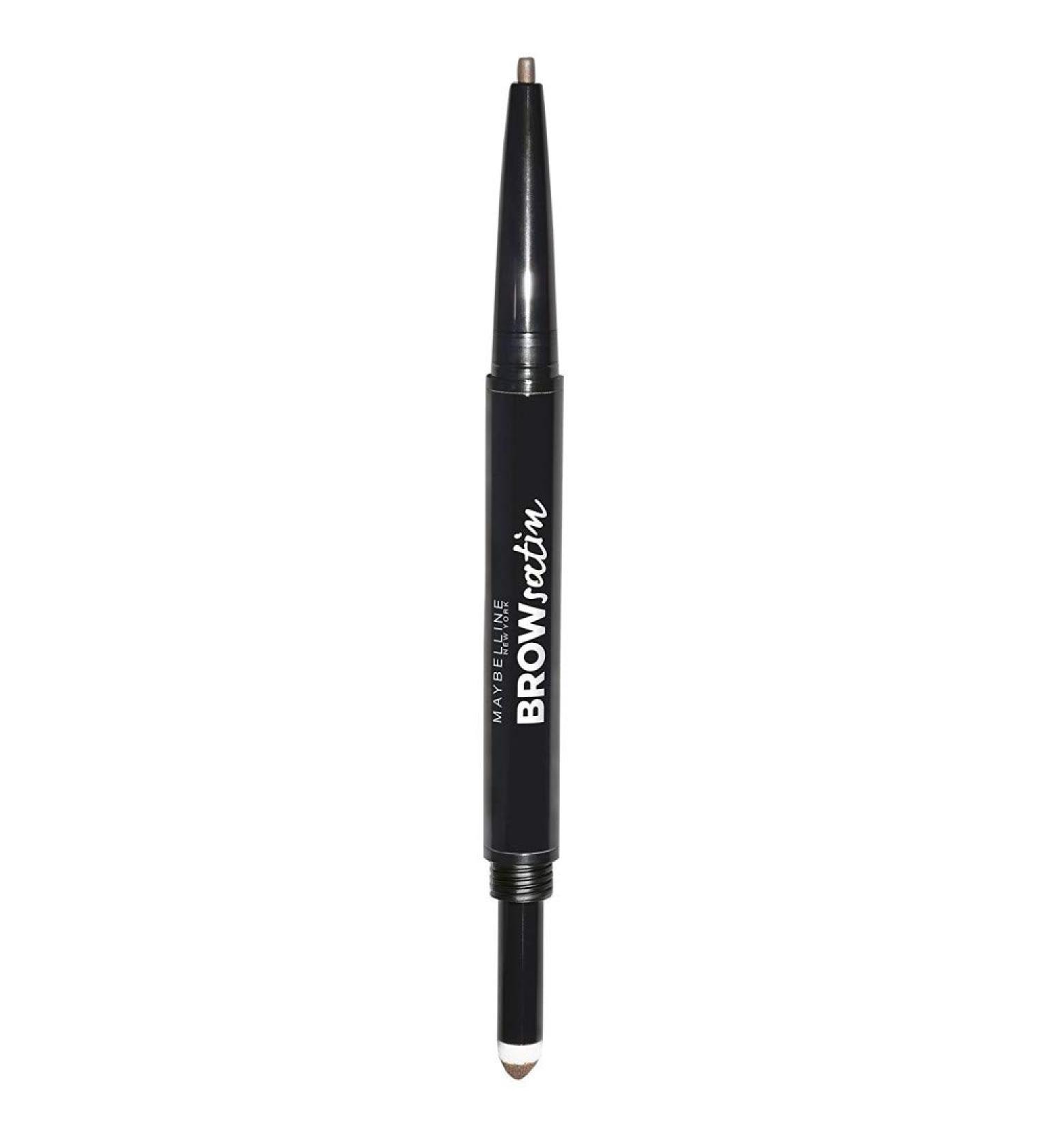 Maybelline New York Brow Satin Eyebrow Pencil Pen 6g - Dark Blond | Define and Fill Brows with Precision - Buy Online on SooperMarket.com