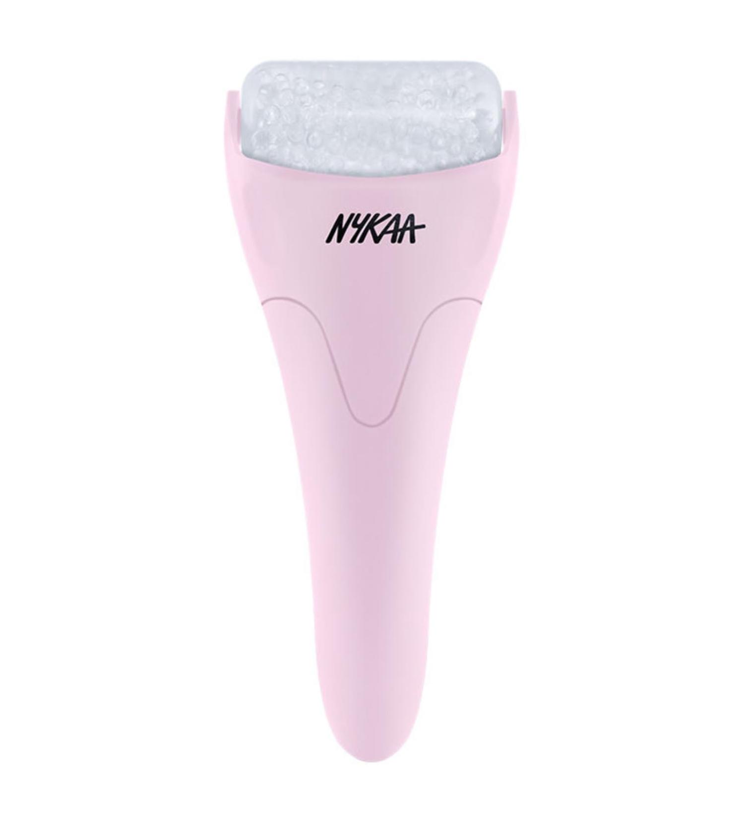 Nykaa Naturals Ice Roller for Face Toning - Reduces Clogged Pores & Improves Absorption - Pink Massage Tool - Shop Internationally - Buy Online on SooperMarket.com