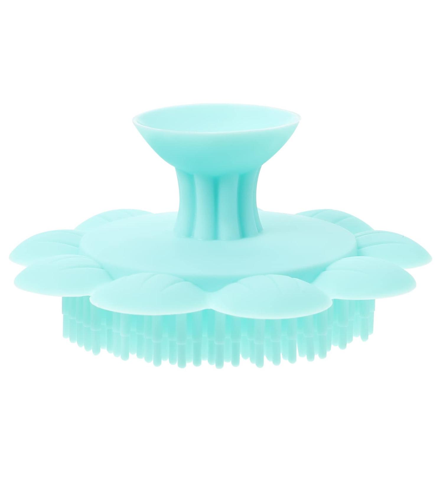 Healvian Soft Bristle Baby Bath Massage Brush - Toddler Safe Hair Washing and Scalp Cleaning Tool - Buy Online on SooperMarket.com