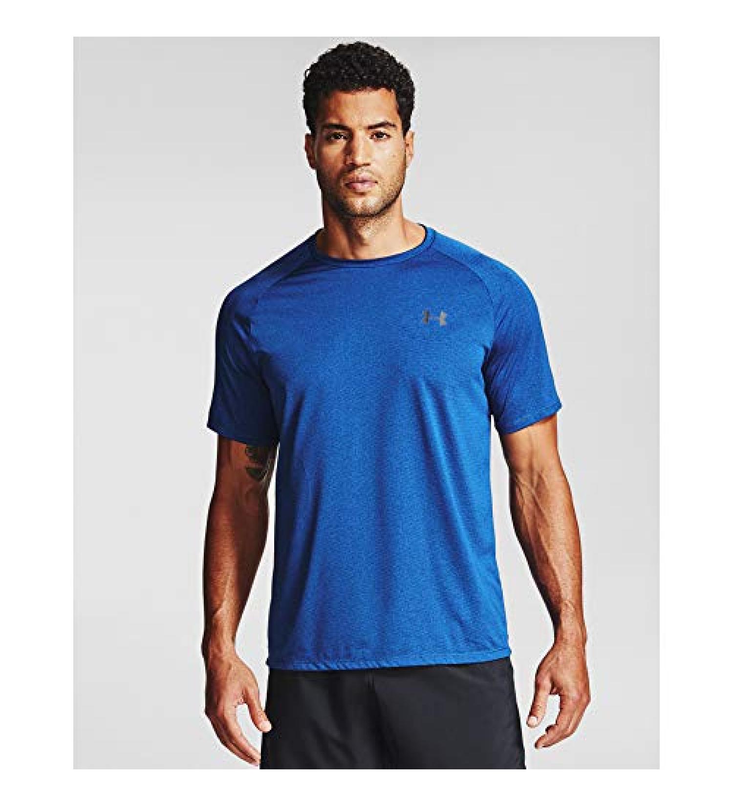 Under Armour Men's Tech 2.0 Novelty T-shirt - Royal Blue/Black Large - Buy Online on SooperMarket.com