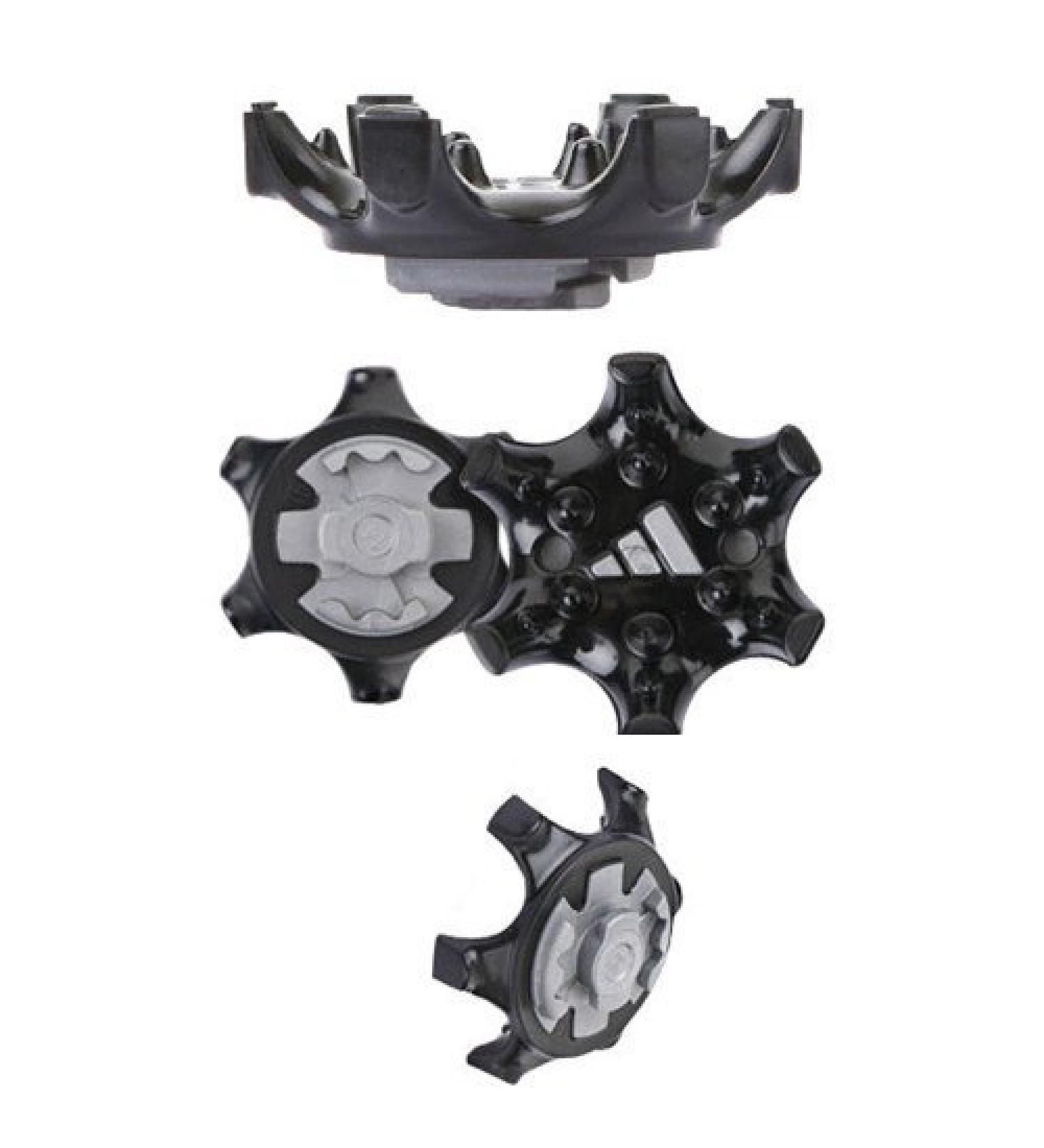 adidas THiNTech Replacement Bulk Spike Cleats 20pcs, Black