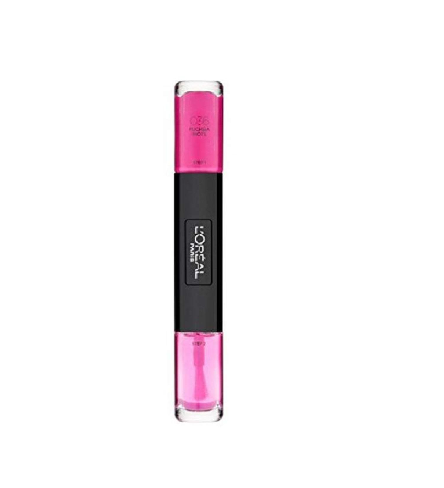 L'Oreal Paris Infallible Duo Gel Nail Polish | 036 Fuchsia Riots