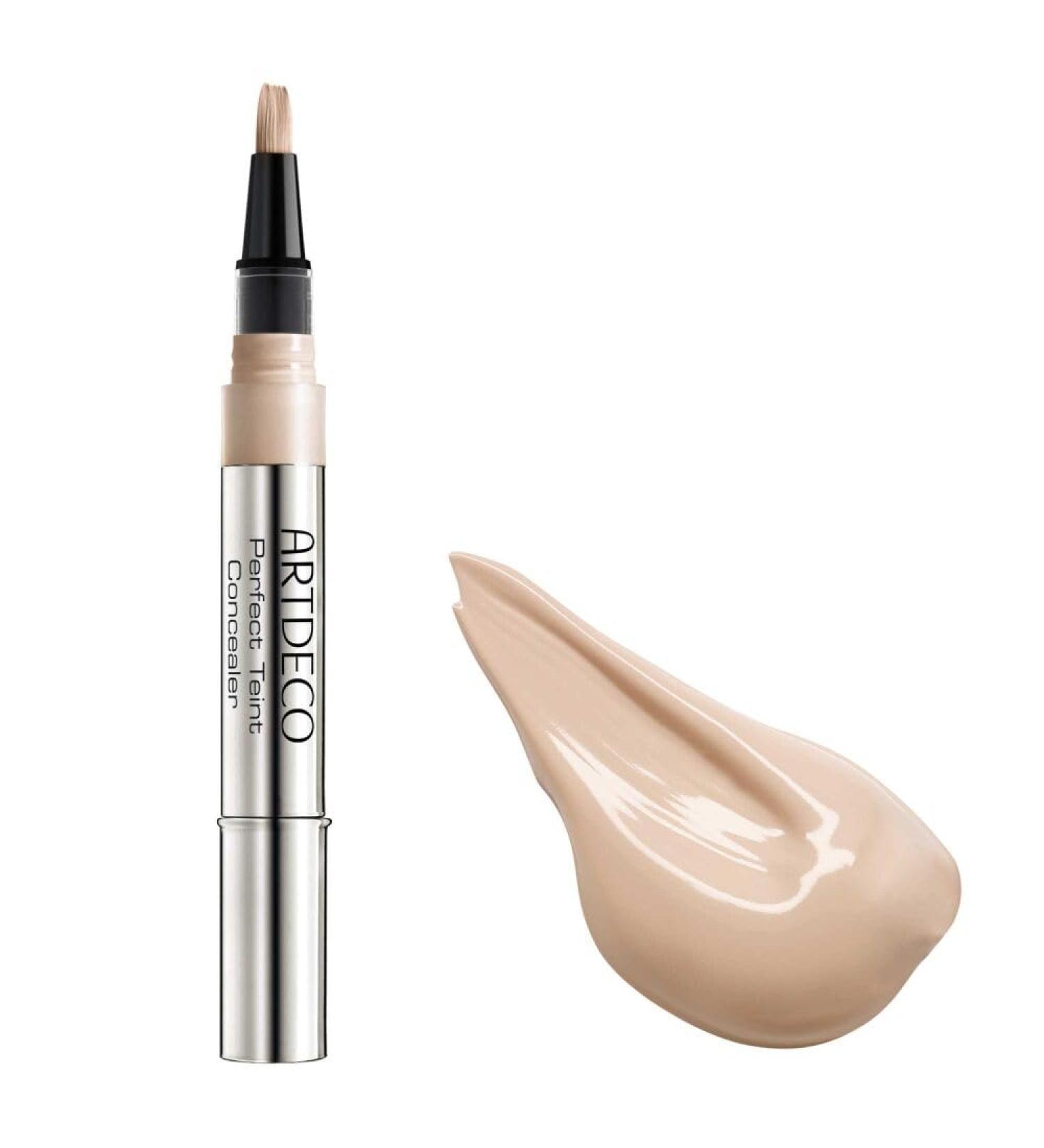 ARTDECO Perfect Teint Concealer - Liquid concealer to cover dark circles under the eyes - 1 x 1.8 ml 7 - olive 1.8 ml (1 pack)
