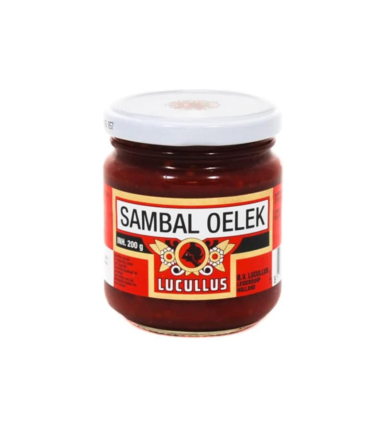 Lucullus Sambal Oelek | Hot Spice Red Chilli Paste | 200g | (Pack of 2) - Buy Online on SooperMarket.com
