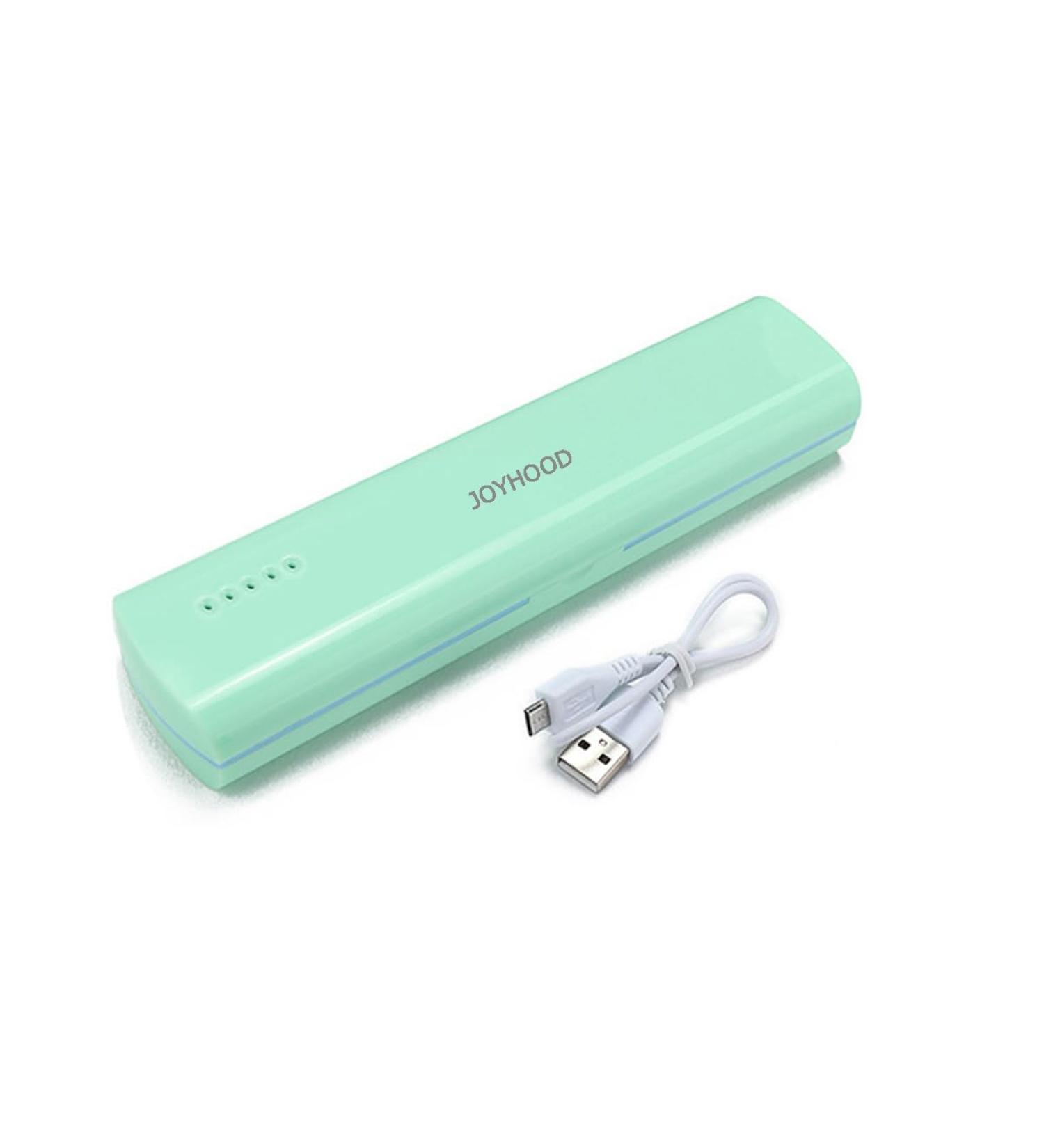 UV-C Portable Intelligent Ultraviolet Toothbrush Disinfection Box Toothbrush Holder USB Charging Type-C Interface Safe and Fast Disinfection Universal Toothbrush (D) - Buy Online on SooperMarket.com