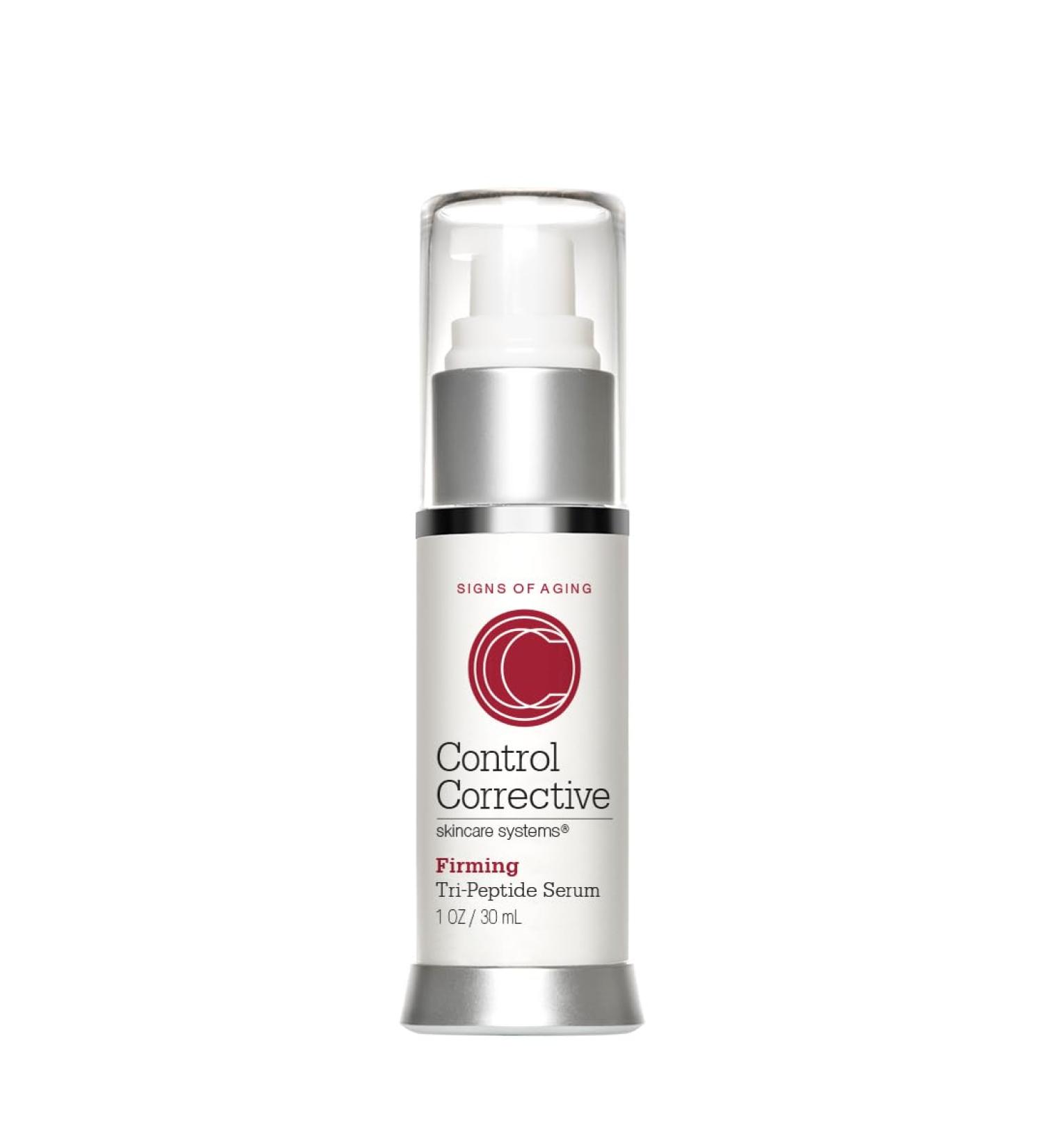 CONTROL CORRECTIVE Firming Tri-Peptide Serum - Hydrating Anti-Aging Serum with Hyaluronic Acid & Peptides for Skin Strength & Elasticity 1 Oz - Buy Online on SooperMarket.com