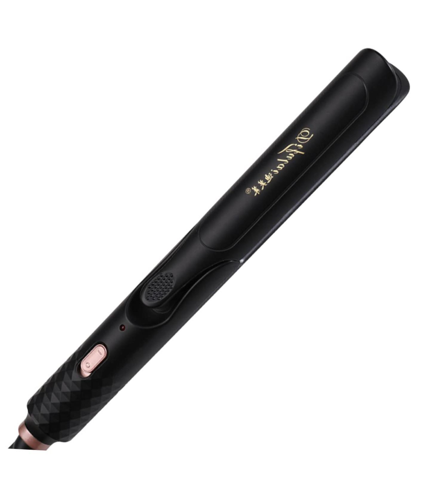 BELLIFFY 1pc Curling Iron Hair Straightener Brush Curling Wand Hair Straightening Comb Hair Curler Black 29.00X3.00X3.00CM Black - Buy Online on SooperMarket.com
