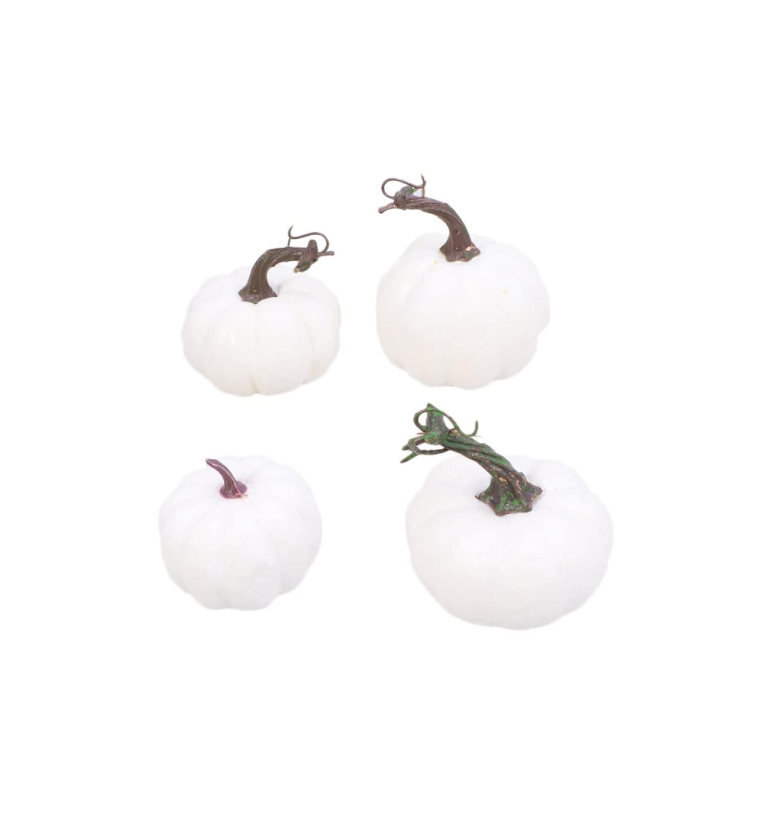 Abaodam 12pcs Graffiti Halloween Party DIY Pumpkin Props White Artificial Supplies White Size 2 - Buy Online on SooperMarket.com