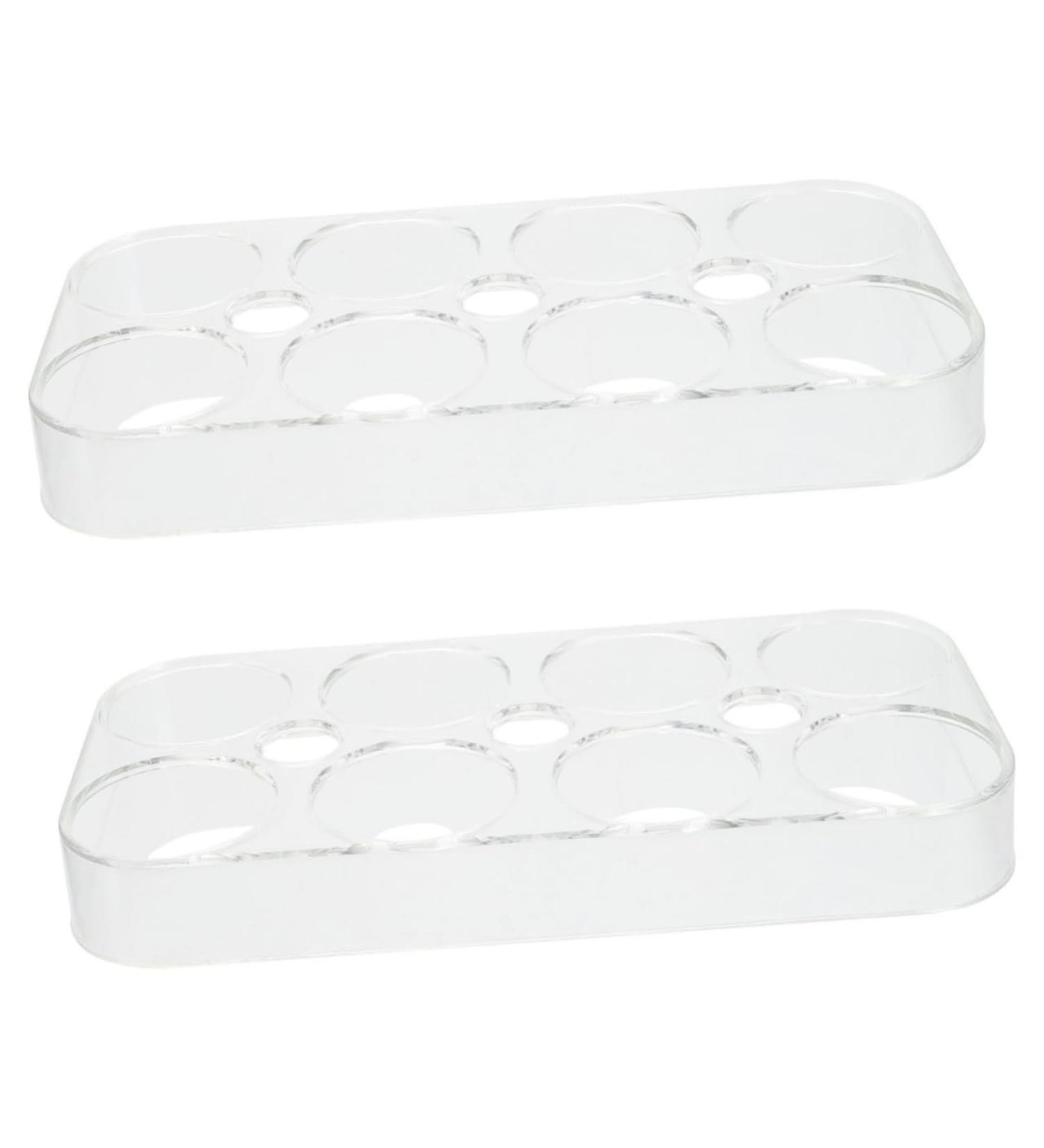 jojofuny 2pcs Egg Storage Box Food Tray Shelf Mustard Deviled Egg Holder with Lid Egg Tray Basket Filling Assorted Colorx2pcs 17.5x8.5x2cmx2pcs - Buy Online on SooperMarket.com