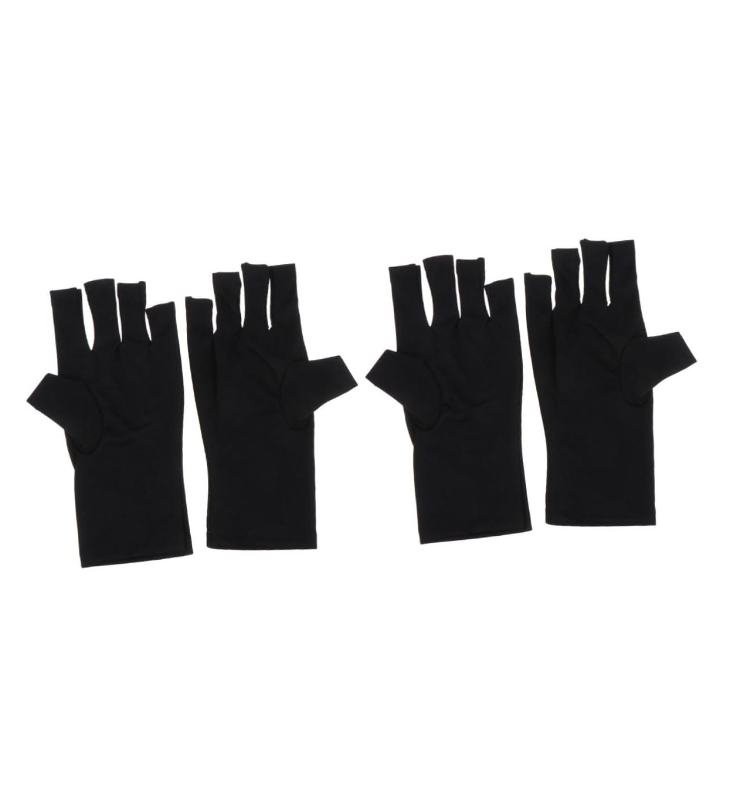 FOMIYES 2 Pairs Nail Gloves Fingerless Driving Gloves Manicure Gloves Gloves for Gel Nails Sun Gloves Womens Gloves Gloves Dryer Polyester Women's - Buy Online on SooperMarket.com