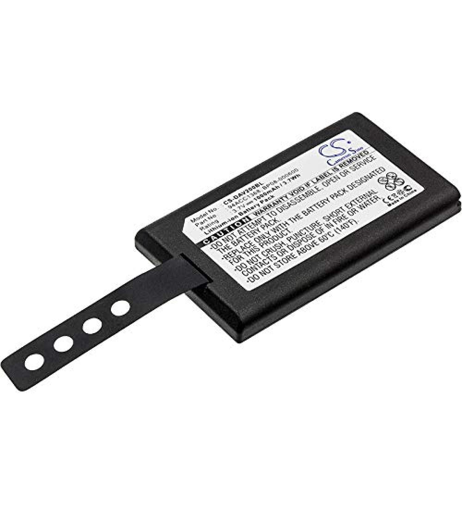1000mAh Battery Replacement for Datalogic CVR2 | 11300794 94ACC1368 800065-56 64ACC1368 (3.7V) - Fast International Shipping - Buy Online on SooperMarket.com