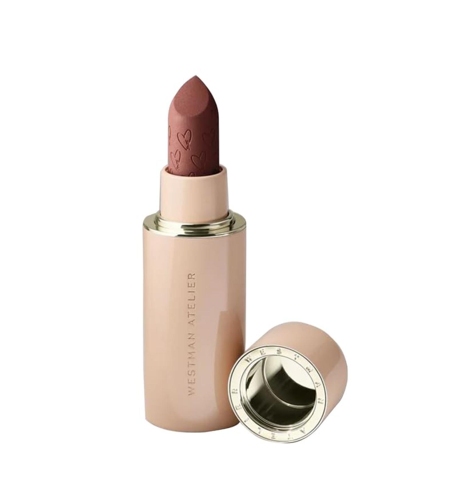 Buy WESTMAN ATELIER Lip Suede Matte Lipstick - Rue (Tawny Chestnut) | International Shipping Available - Buy Online on SooperMarket.com