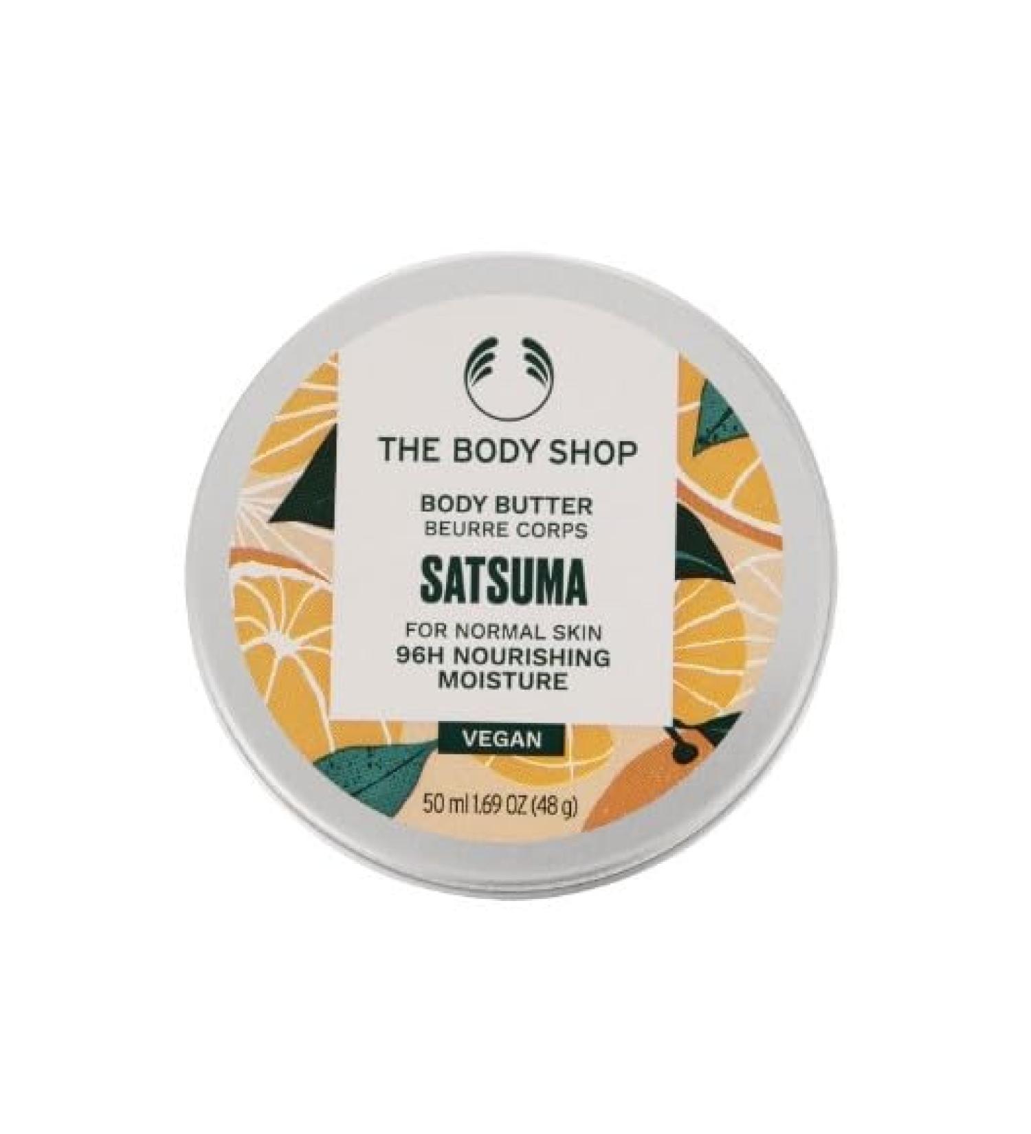 The Body Shop - Satsuma Body Butter/Body Butter Travel Size 50ml Vegan