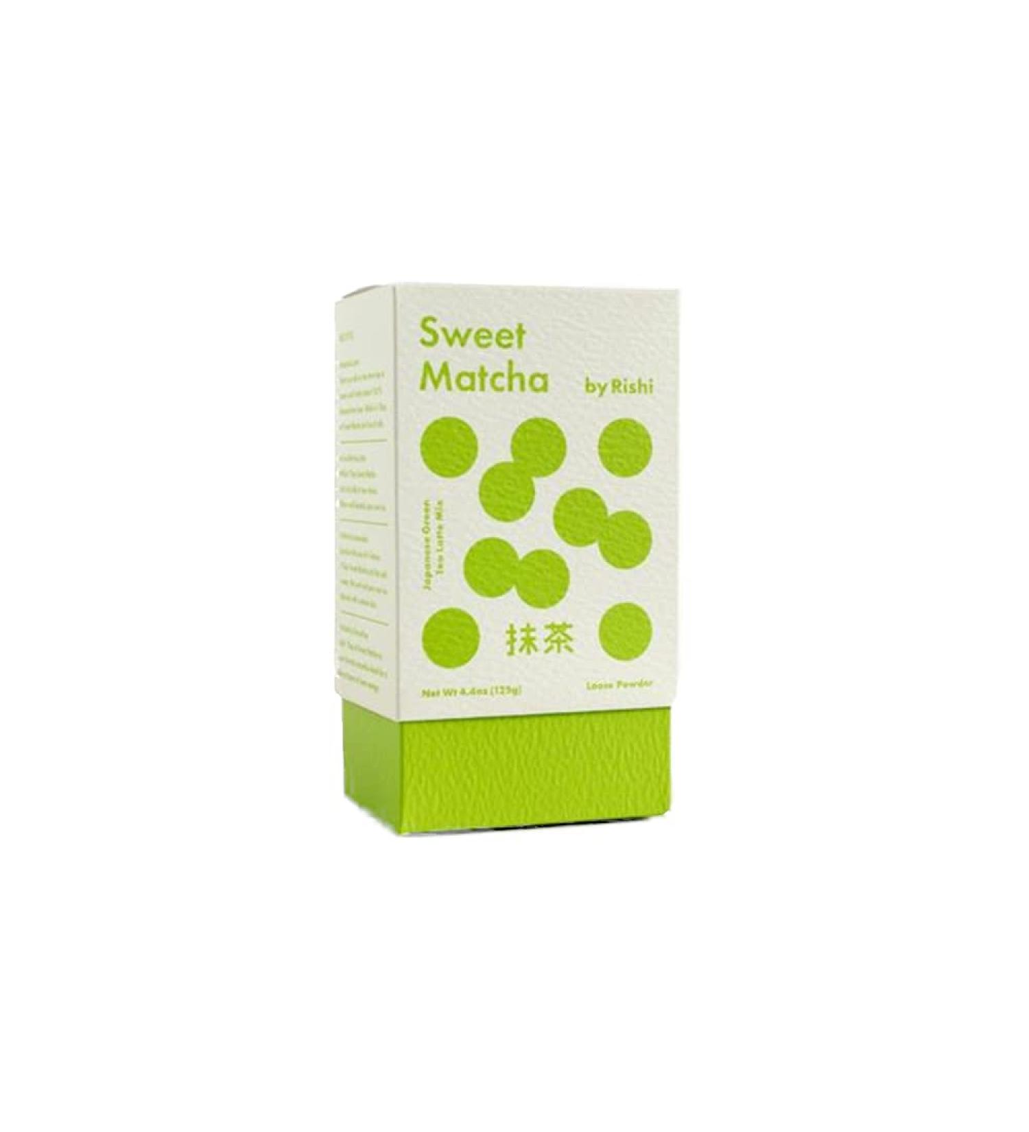 Rishi Tea Japanese Green Tea Latte Mix Sweet Matcha 4.4 oz (125 g)