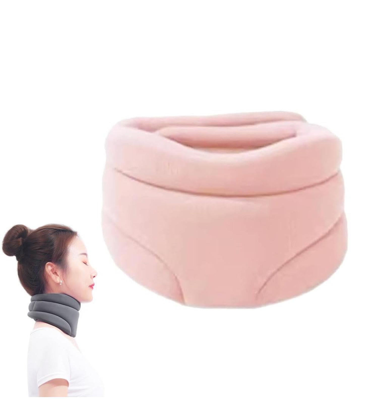 Cervicorrect Neck Brace Cervicorrect Neck Brace by Healthy Lab Co Neck Support Brace for Women and Men Neck Brace for Sleeping Soft Foam Cervical Neck Brace to Stop Snoring (Pink) - Buy Online on SooperMarket.com