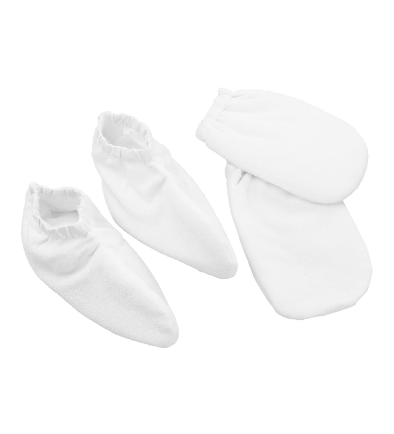 minkissy 2 Pairs Dog Treat Jar Wig Bags Satin Laundry Dispenser Hen Party Games Paraffin Wax Gloves Clipper Grippers Kerchief for Women Tooth Gem Sequin Cosmetic Bag Hand Product White - Buy Online on SooperMarket.com