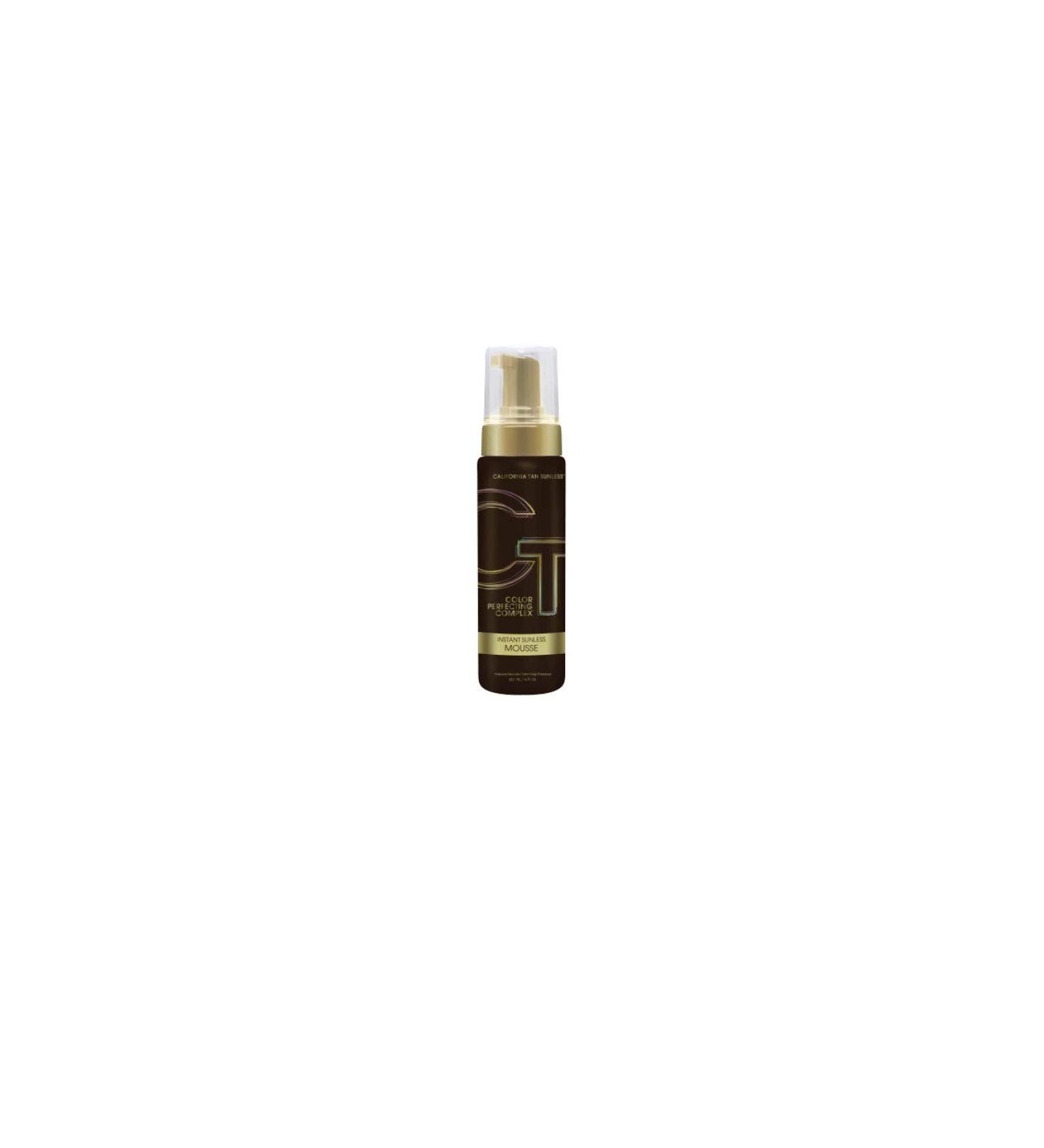 California Tan Color Perfecting Complex Instant Sunless Mousse - Achieve a Flawless Glow Anywhere - Buy Online on SooperMarket.com