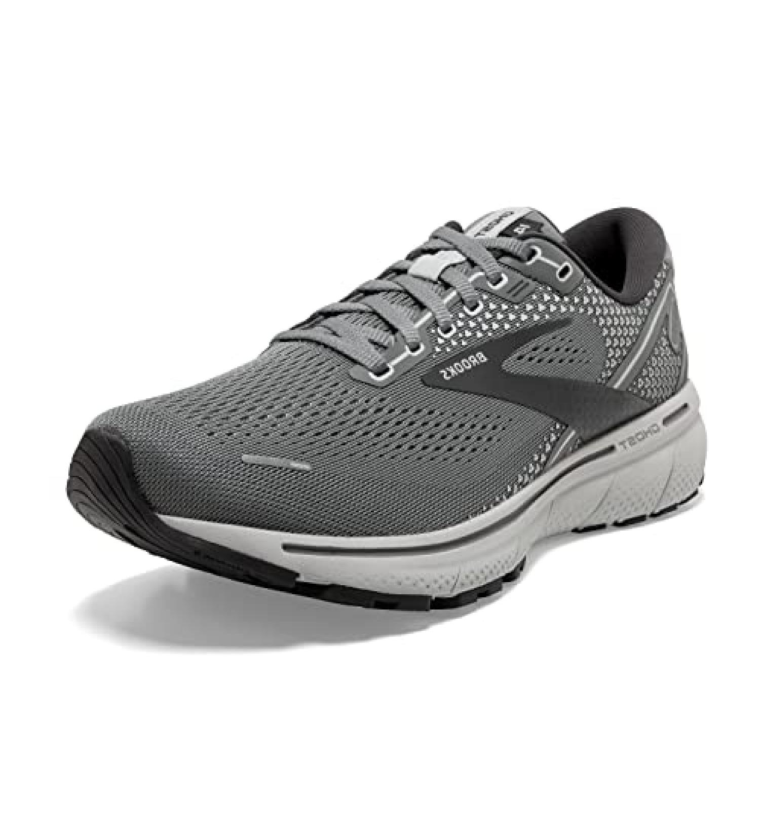 Brooks Men's Ghost 14 Neutral Running Shoe 11 - Grey/Alloy/Oyster - Buy Online on SooperMarket.com