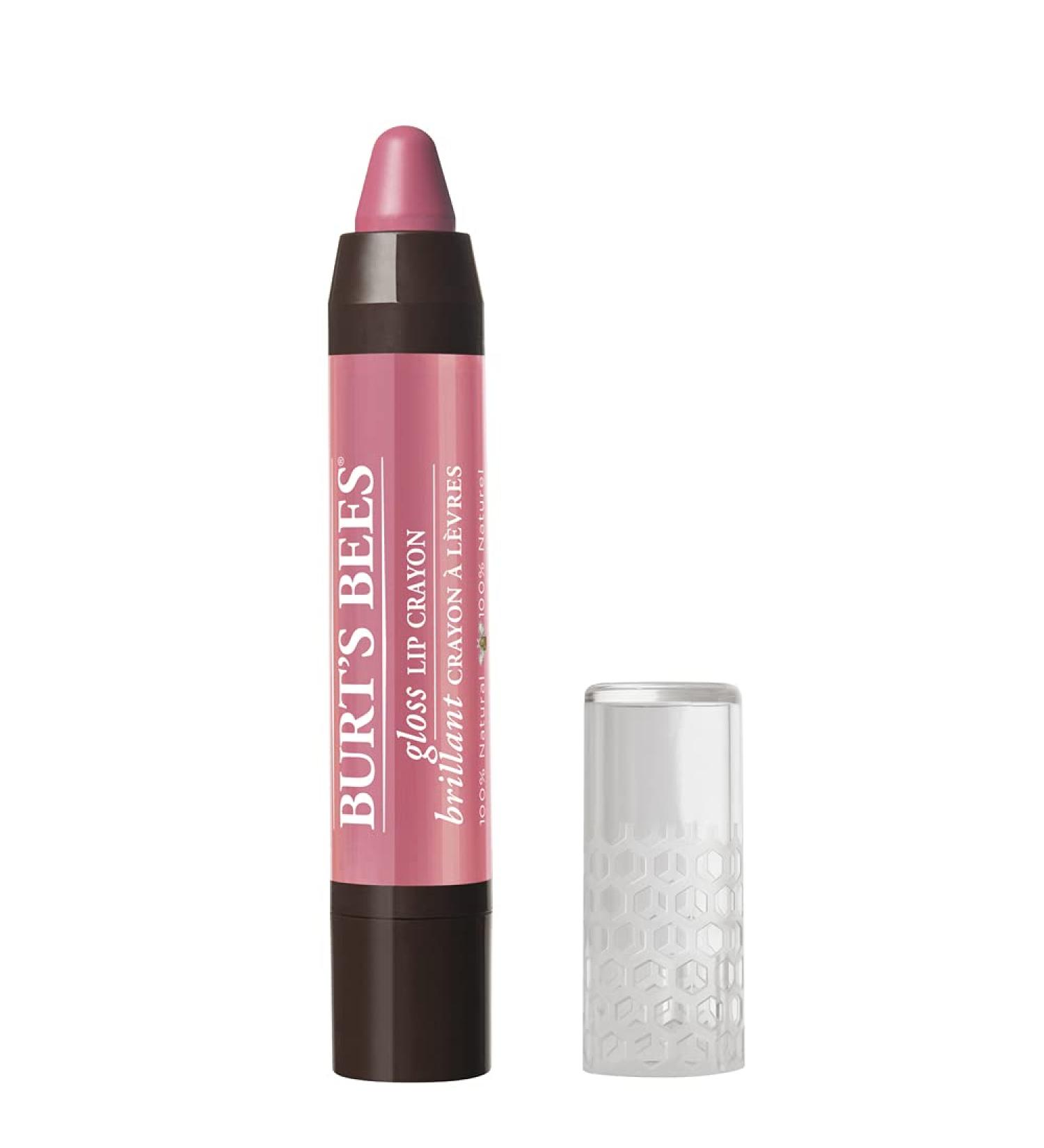 Burt's Bees 100% Natural Moisturizing Gloss Lip Crayon Pink Lagoon - 1 Count - Buy Online on SooperMarket.com