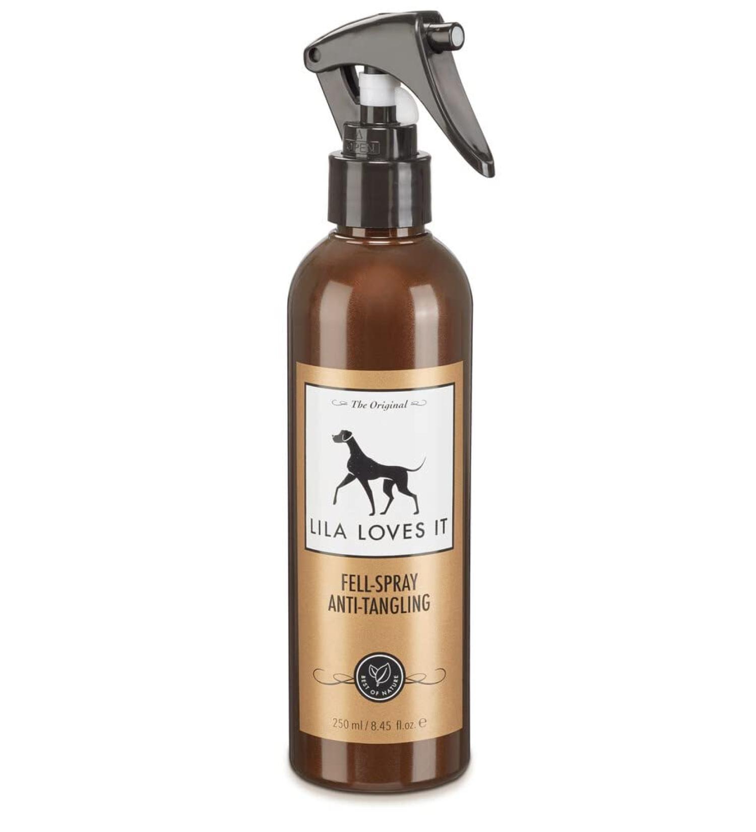 Care for dogs-natural dogs conditioner to spray with aloe vera prevents meals & gives shine fur spray anti-angling of Lila Loves IT 250 ml